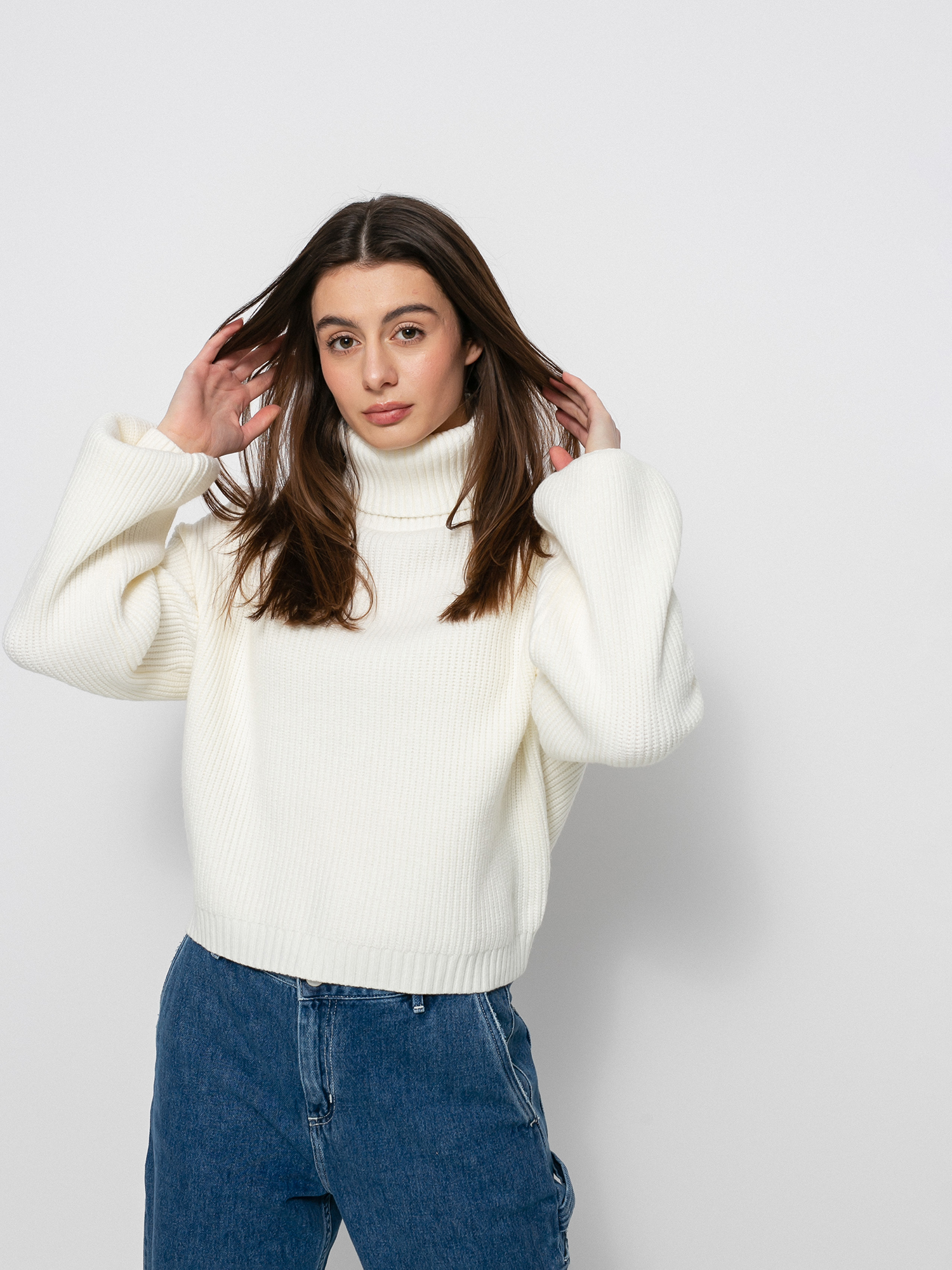 RVCA Citizen Sweater Pulóver Wmn (cloud)