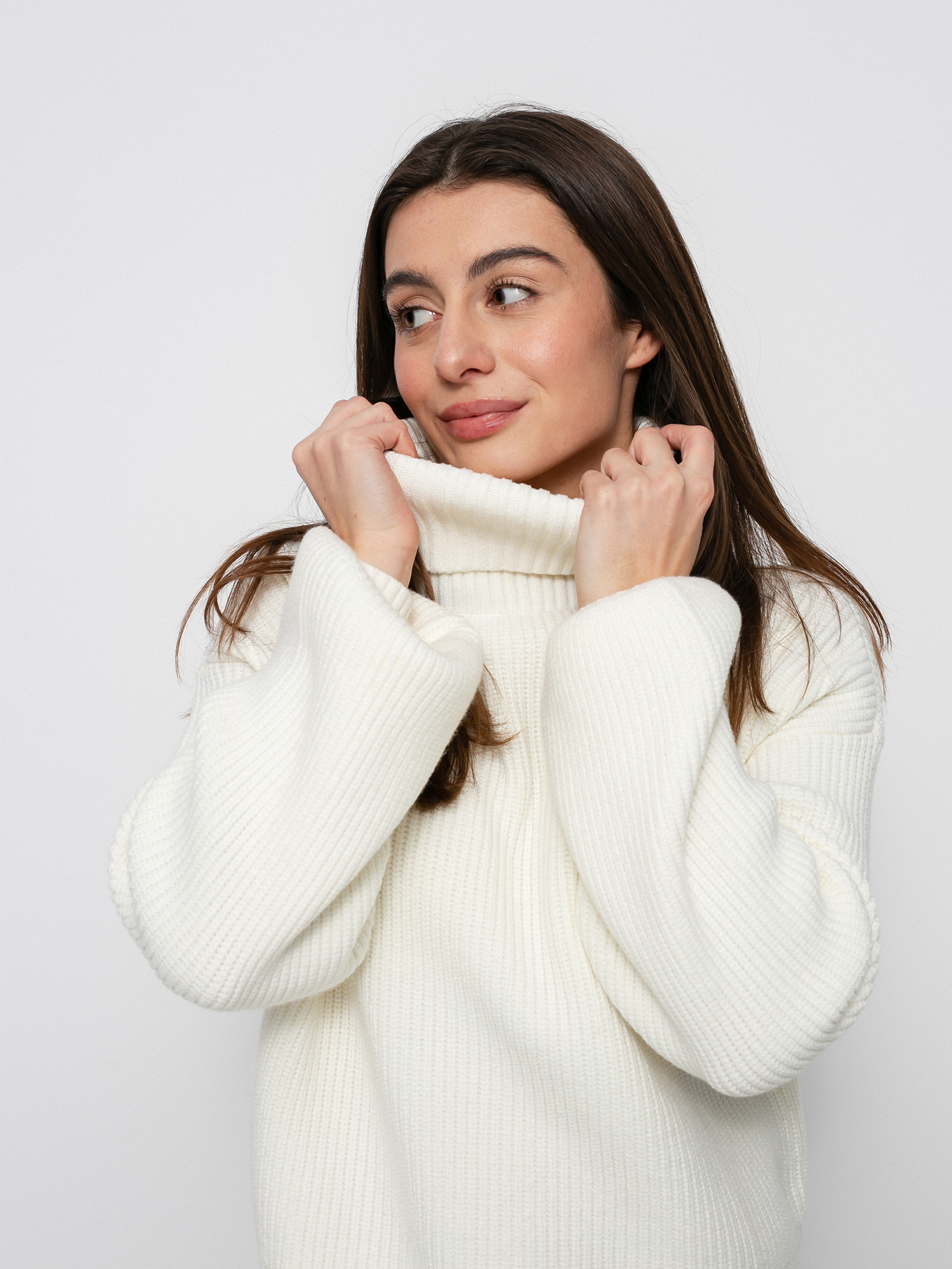 RVCA Citizen Sweater Pulóver Wmn (cloud)