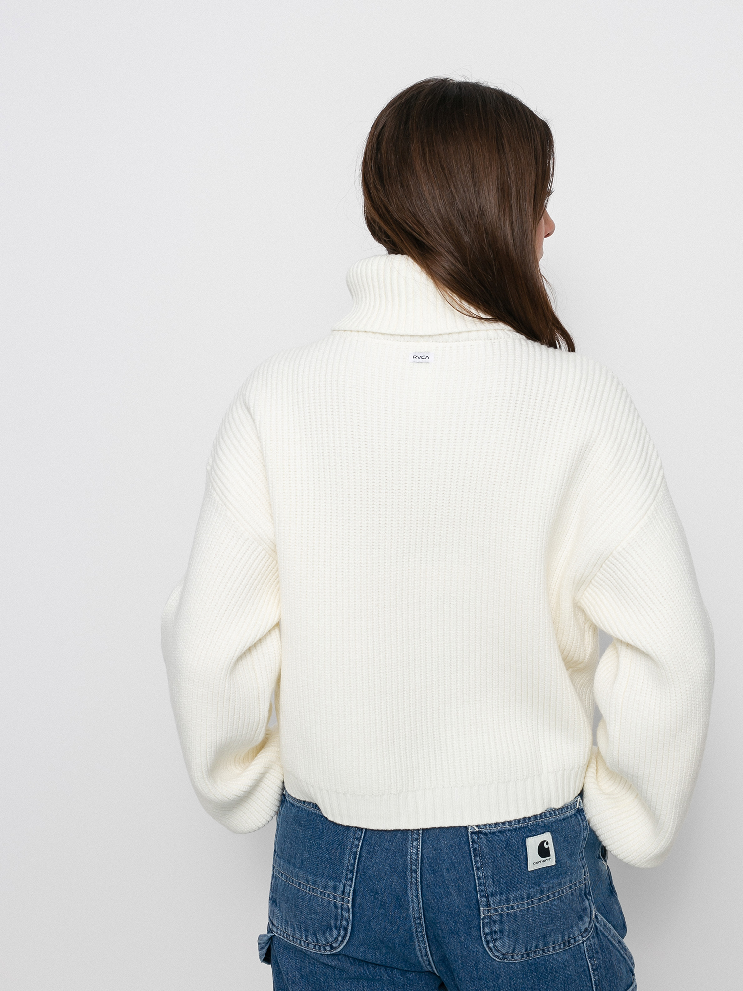 RVCA Citizen Sweater Pulóver Wmn (cloud)