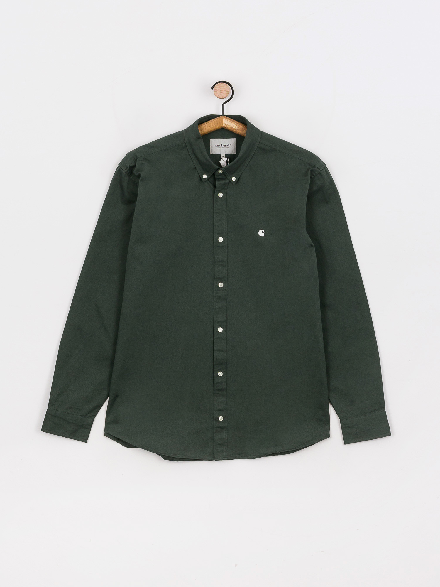 Carhartt WIP Madison Ing (hemlock green/white)