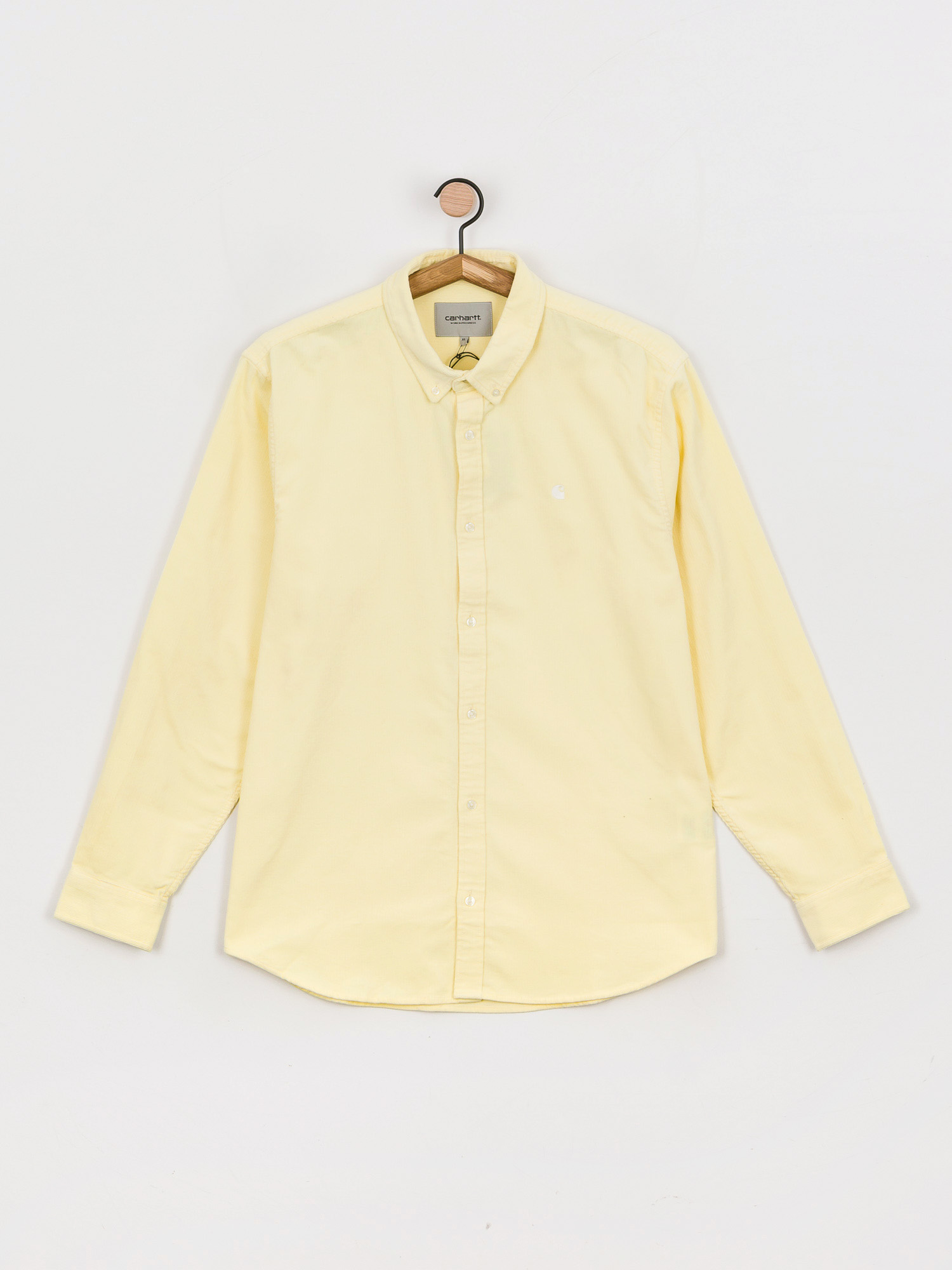 Carhartt WIP Madison Fine Cord Ing (soft yellow/white)