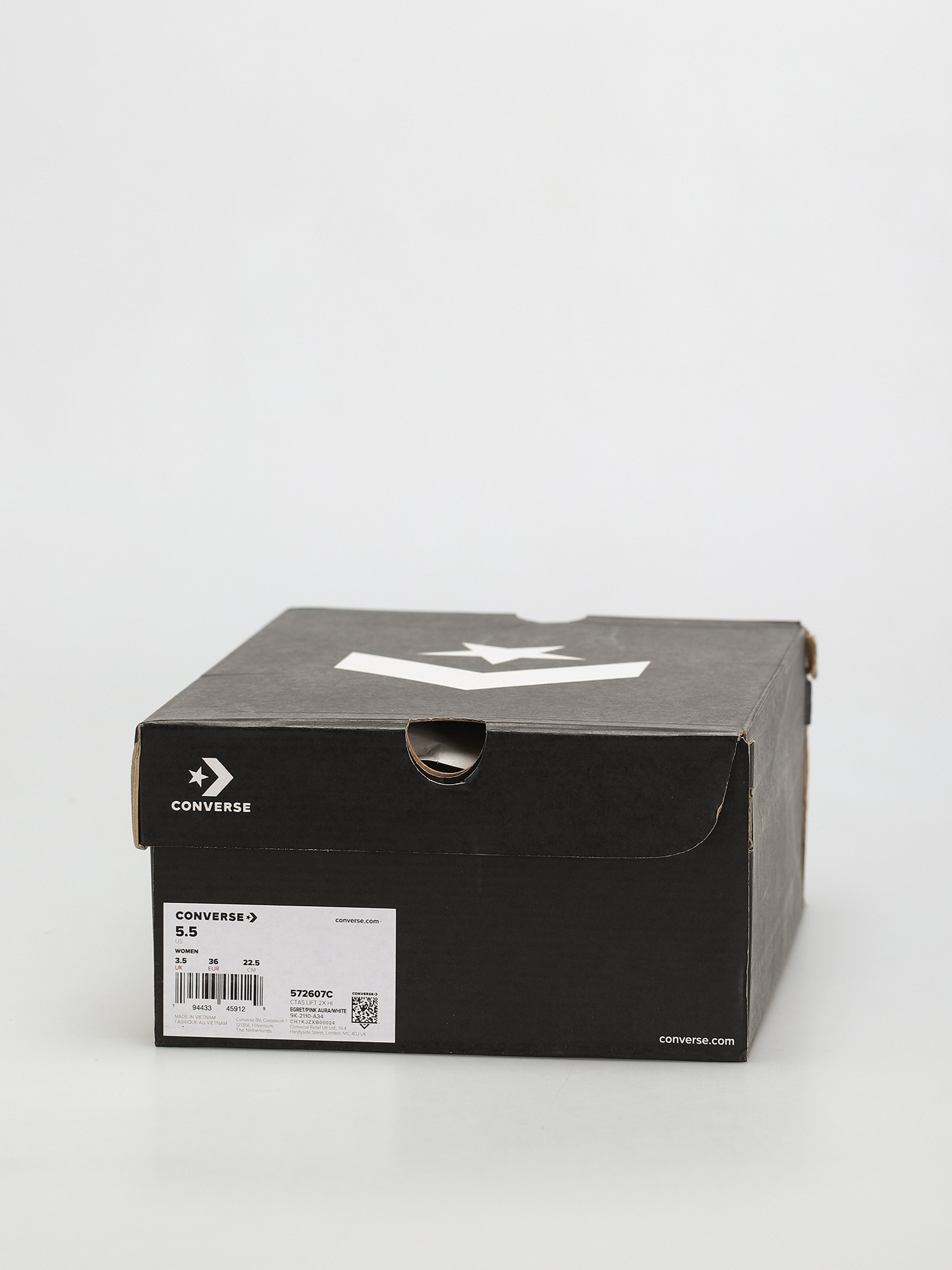 Converse Chuck Taylor All Star Lift 2X Hi Cipők Wmn (egret/pink aura/white)