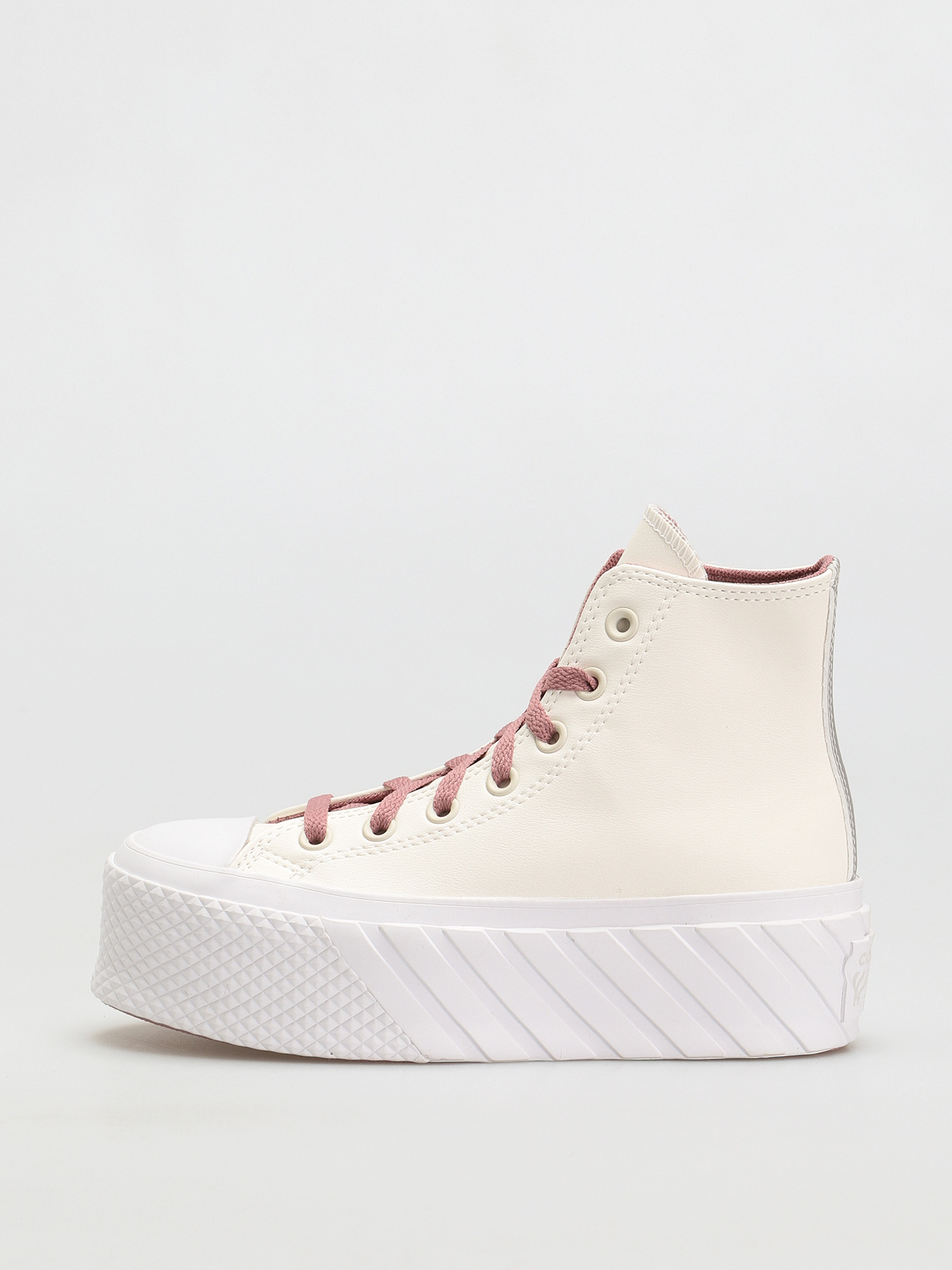 Converse Chuck Taylor All Star Lift 2X Hi Cipők Wmn (egret/pink aura/white)