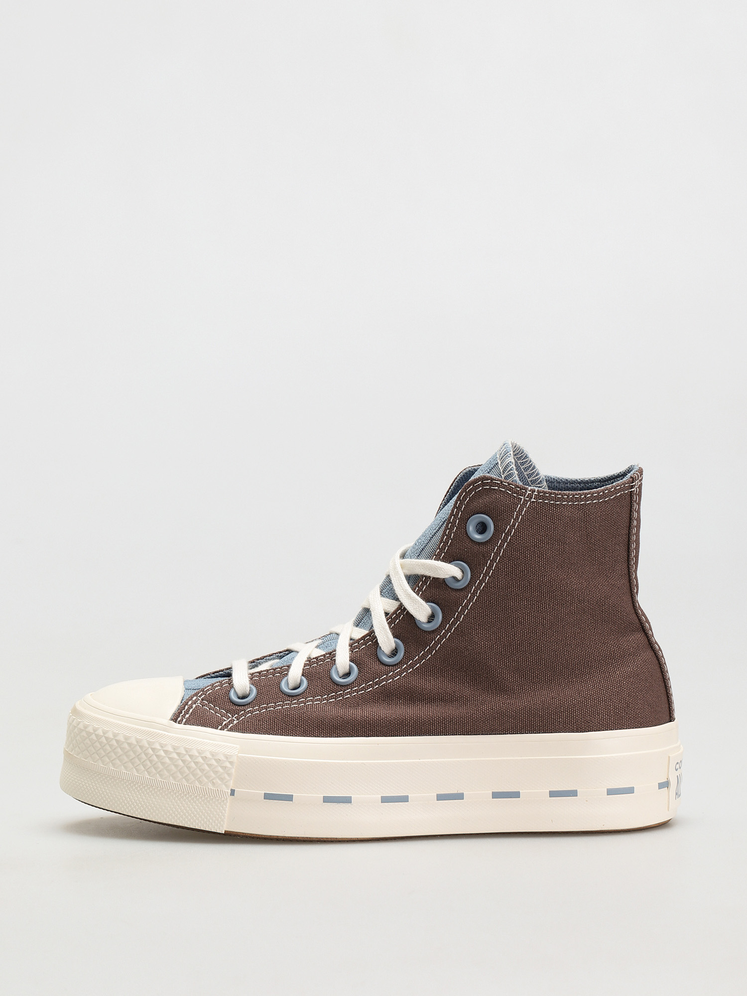 Converse Chuck Taylor All Star Lift Hi Cipők Wmn (brazil nut/indigo oxide/egret)