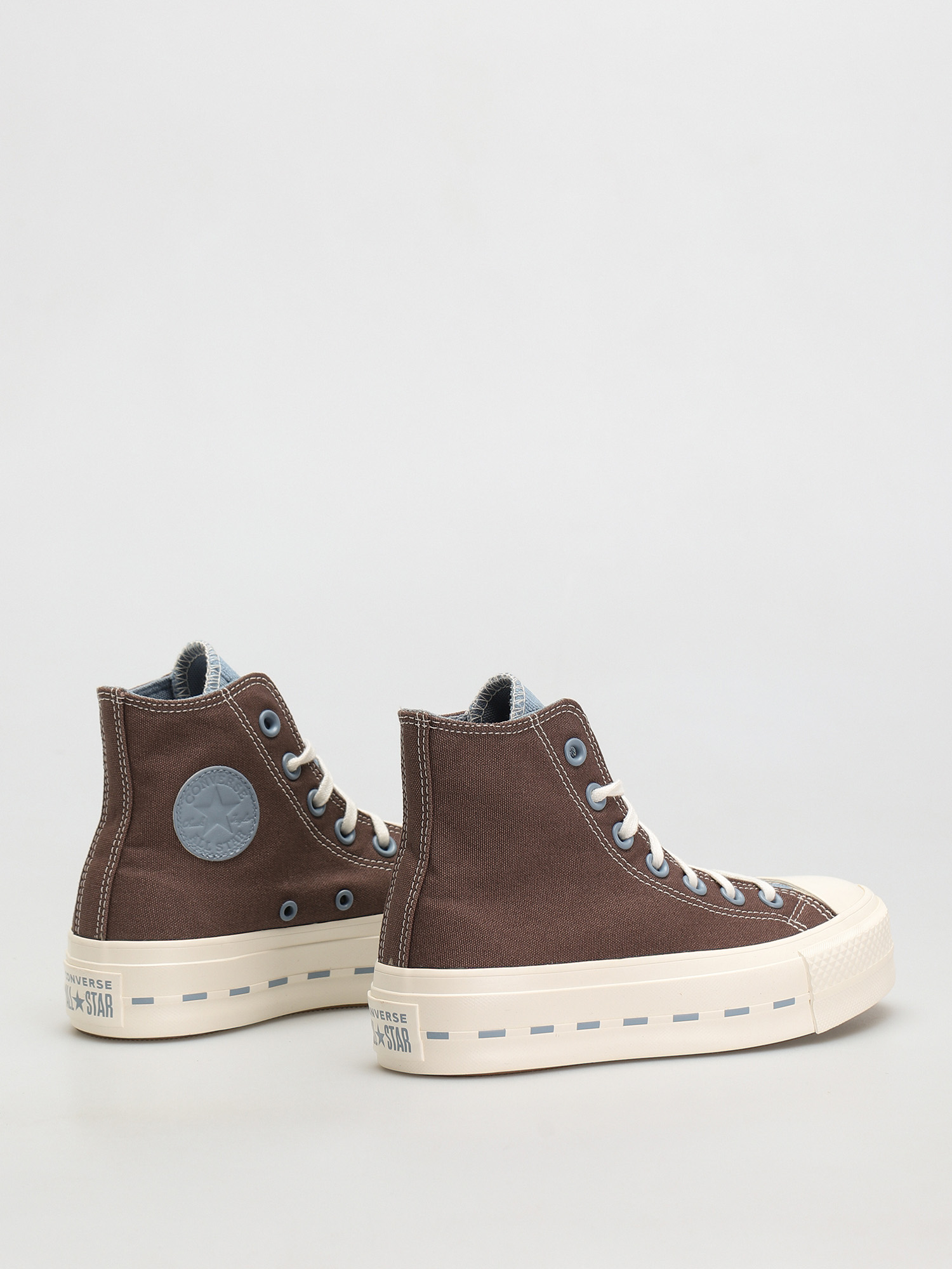 Converse Chuck Taylor All Star Lift Hi Cipők Wmn (brazil nut/indigo oxide/egret)