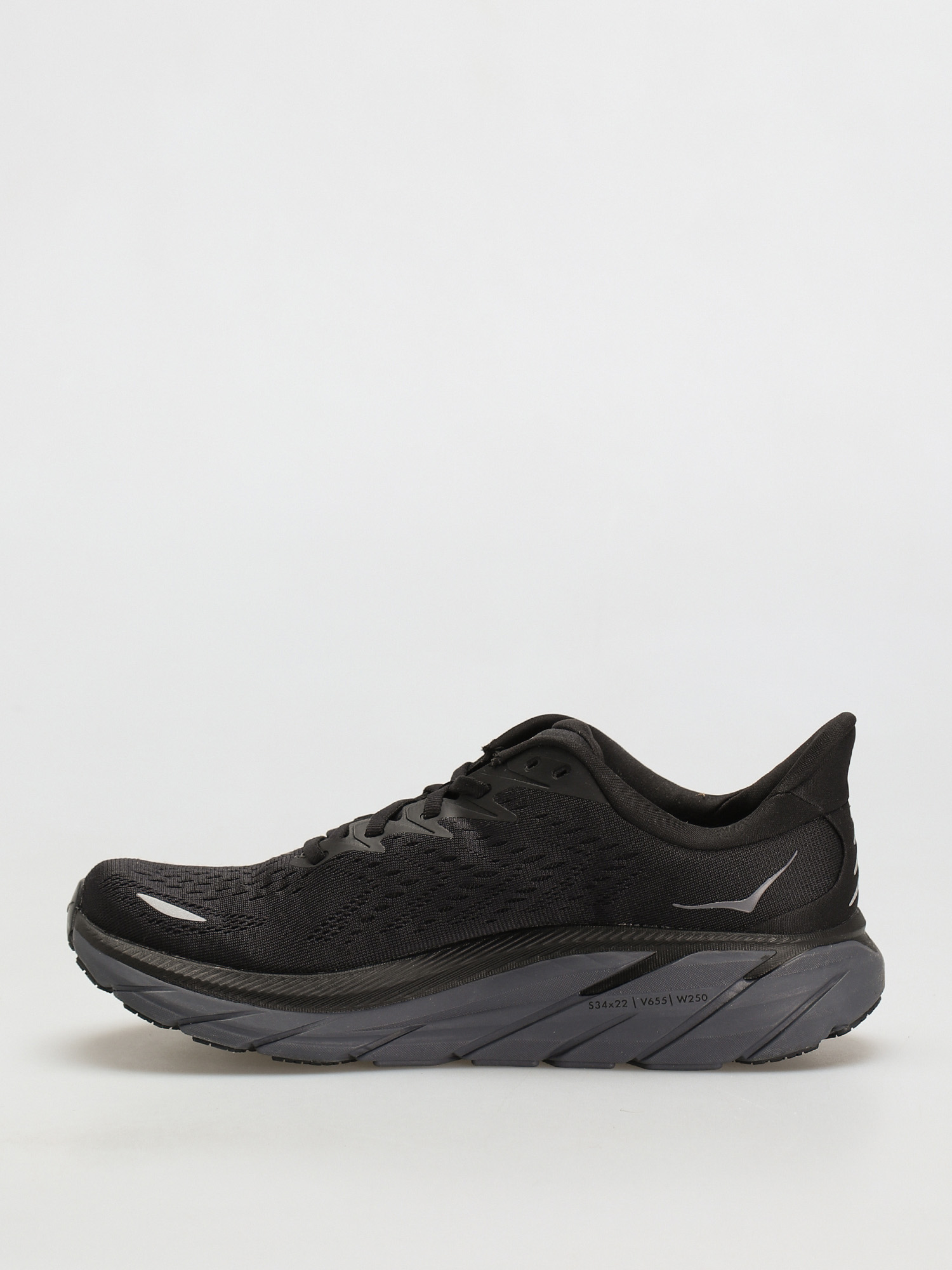 Hoka One One Clifton 8 Cipők (black/black)