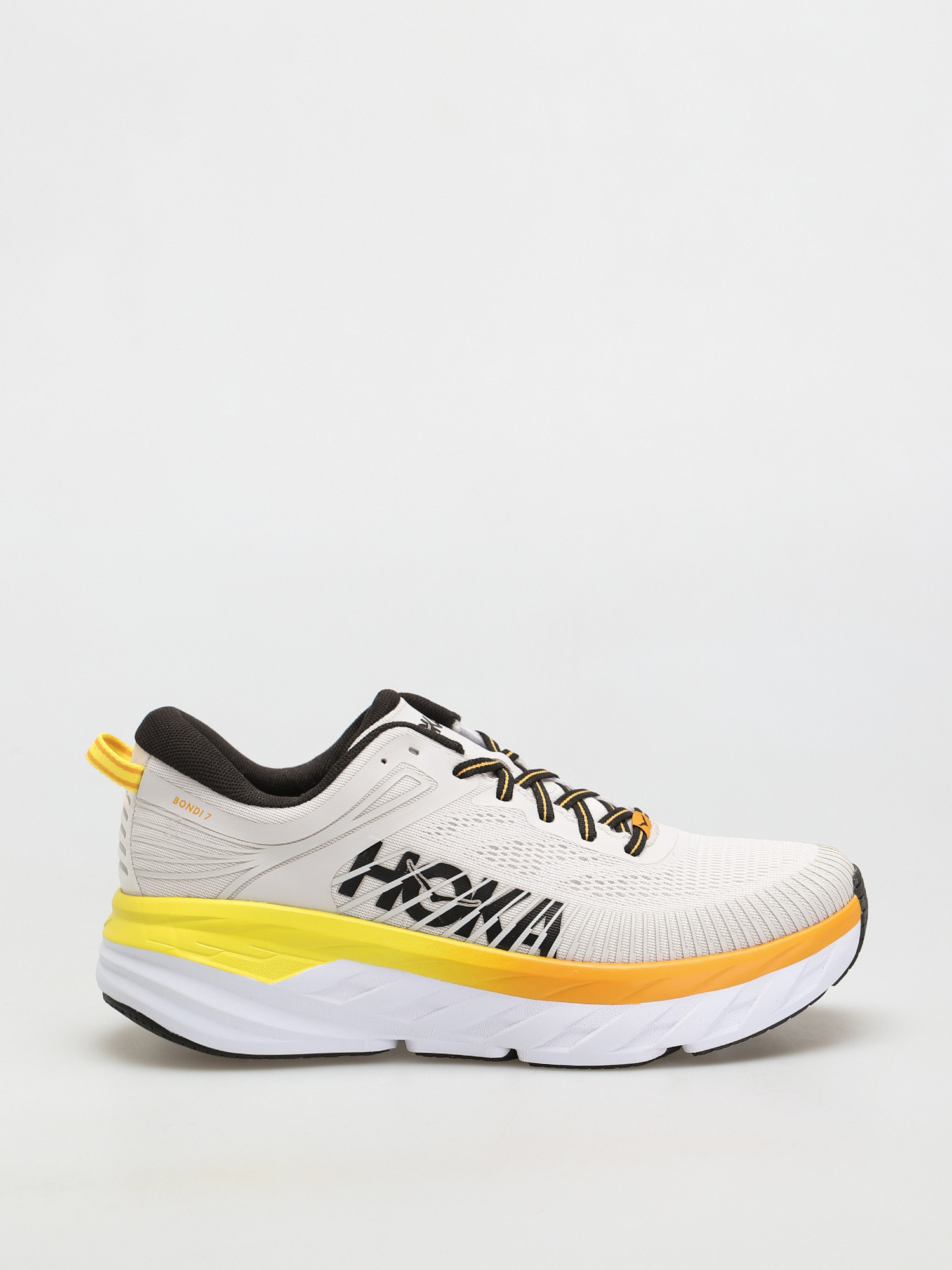 Hoka One One Bondi 7 Cipők (nimbus cloud/radiant yellow)