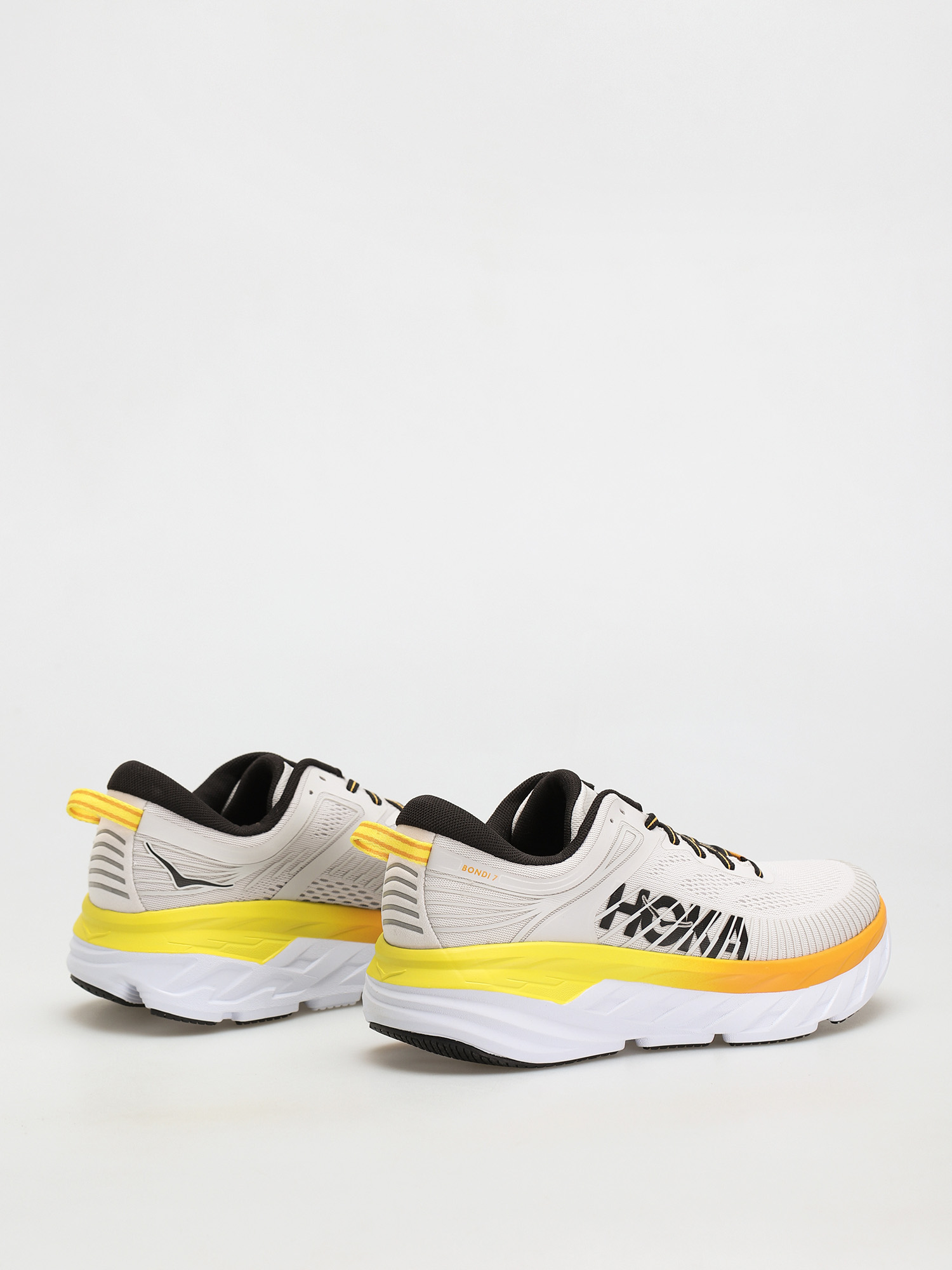 Hoka One One Bondi 7 Cipők (nimbus cloud/radiant yellow)