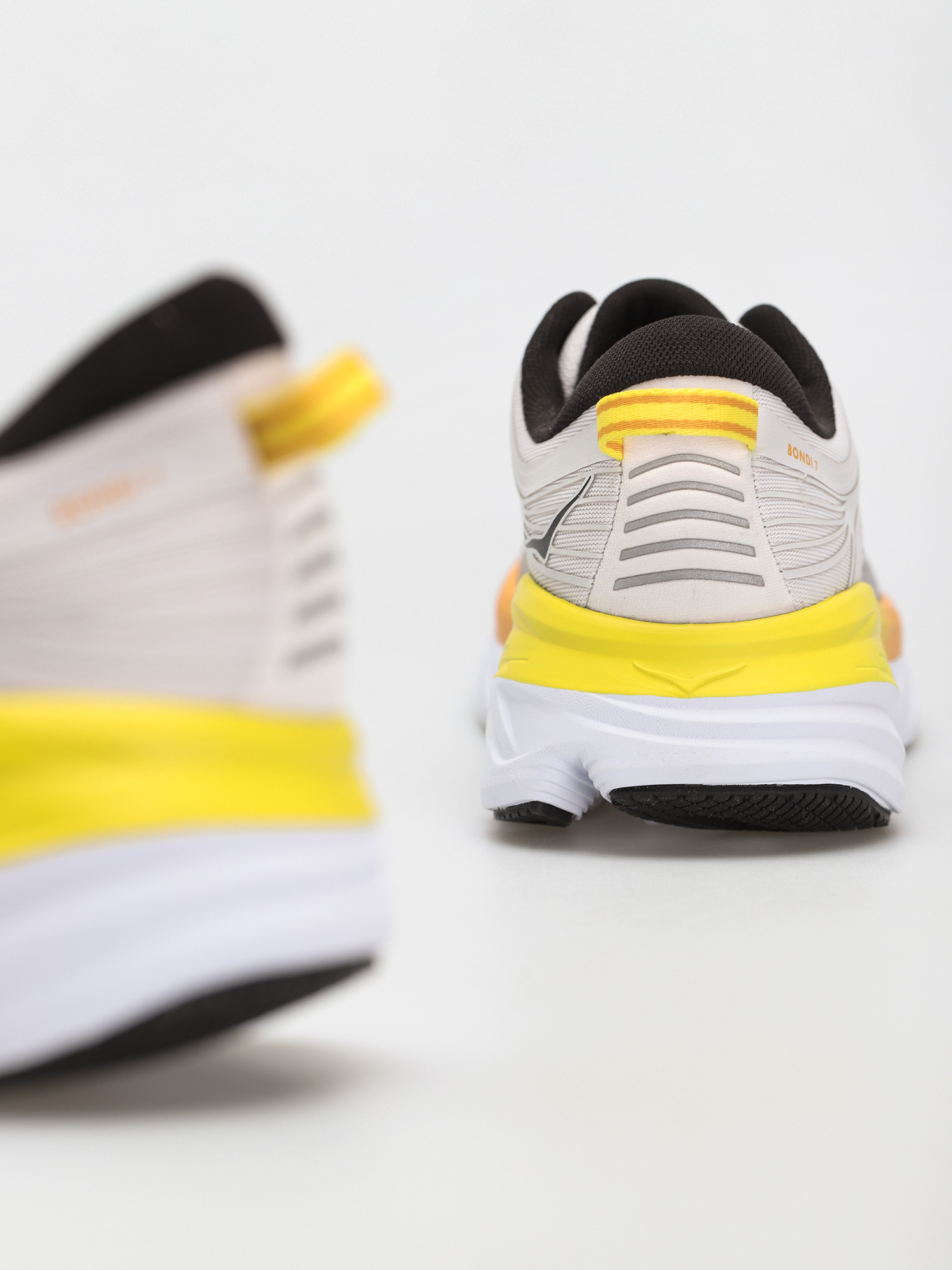 Hoka One One Bondi 7 Cipők (nimbus cloud/radiant yellow)