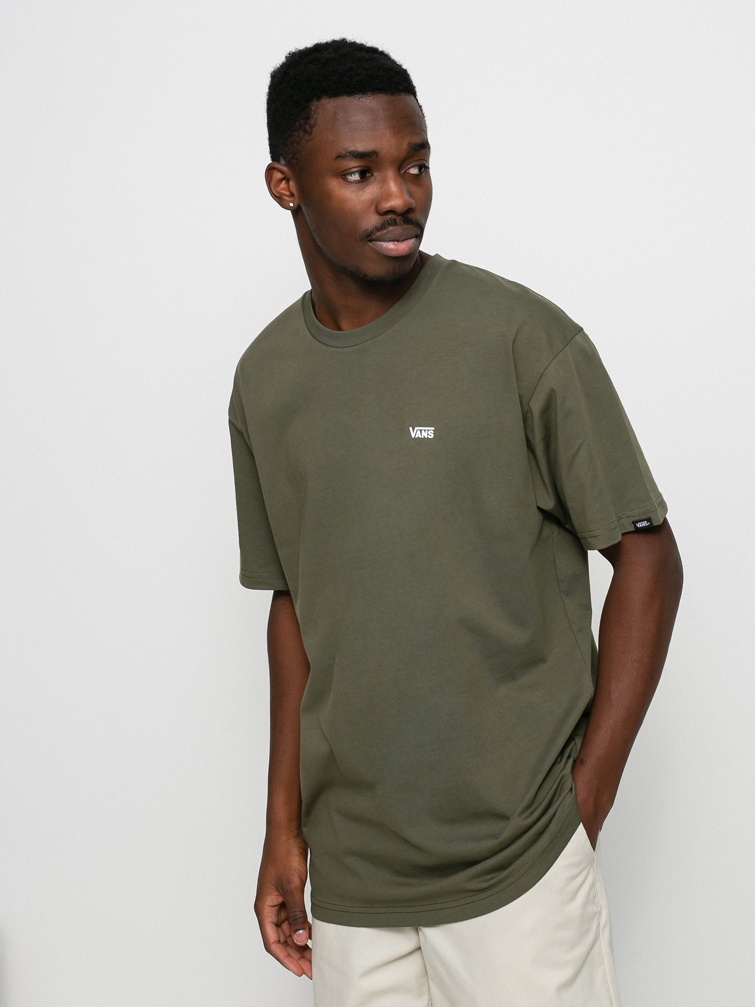 Vans Left Chest Logo Póló (grape leaf)