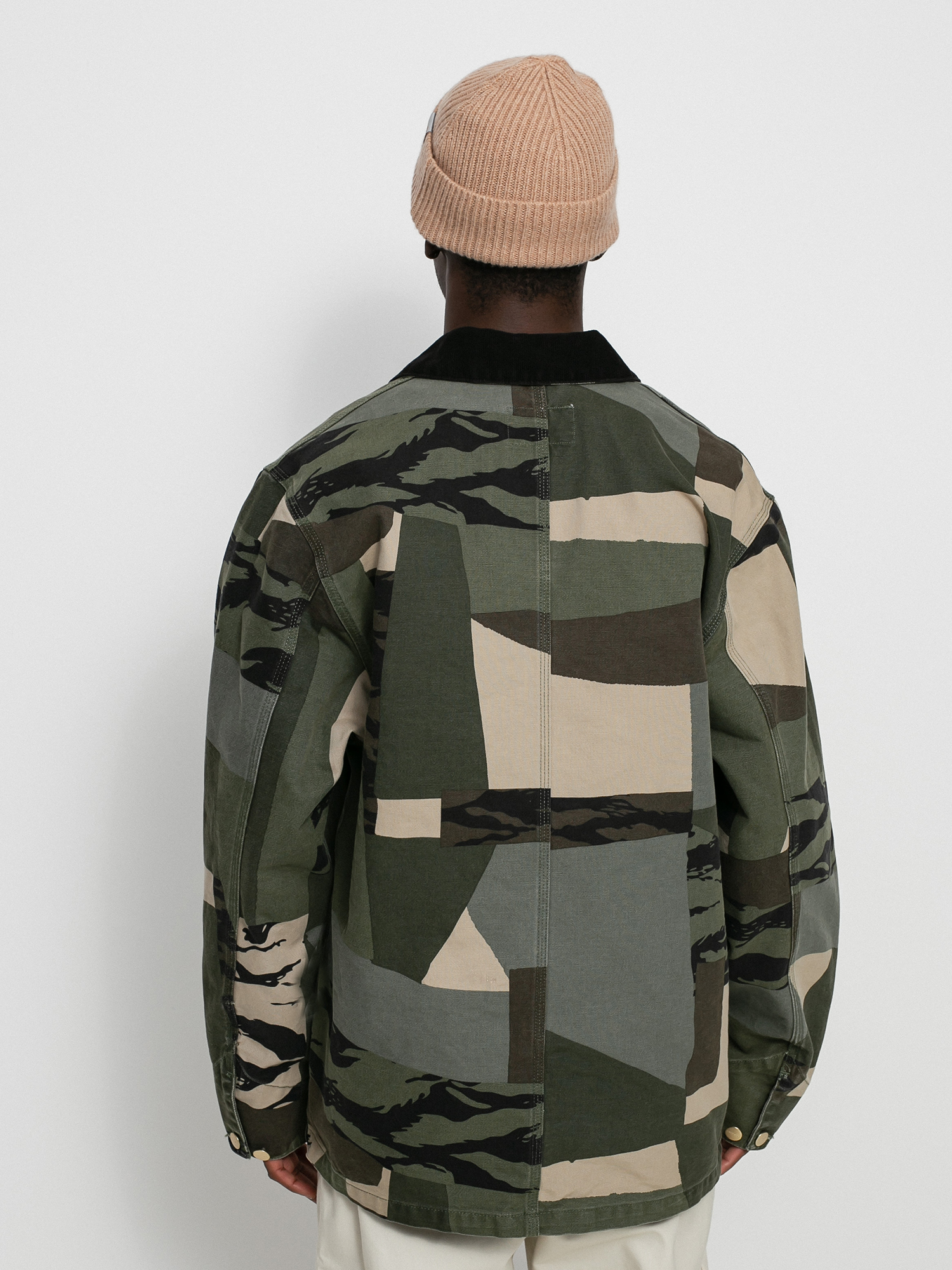 Carhartt WIP Michigan Coat Dzseki (camo mend/black)