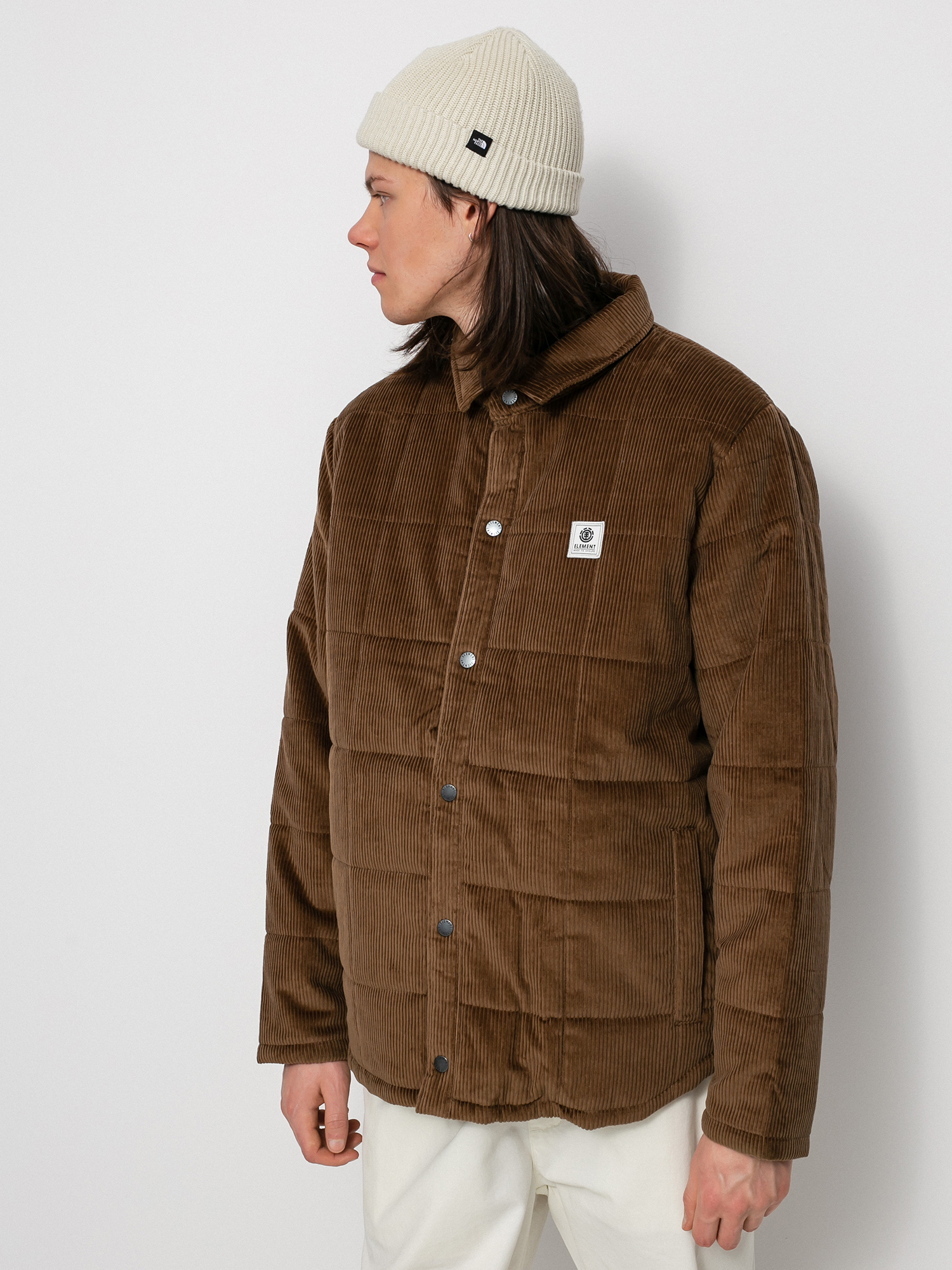 Element Lodge Cord Shirt Dzseki (teak)