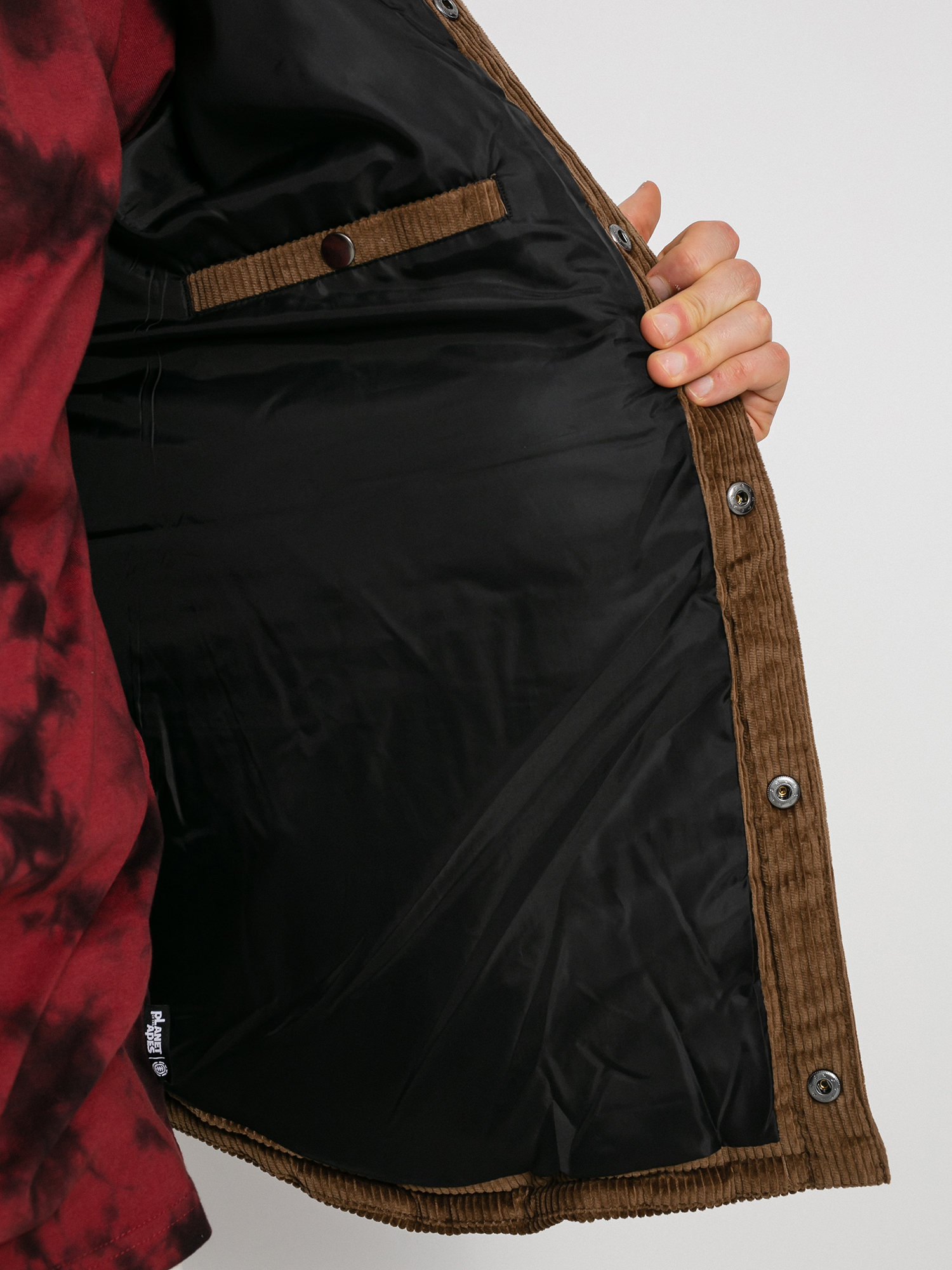 Element Lodge Cord Shirt Dzseki (teak)