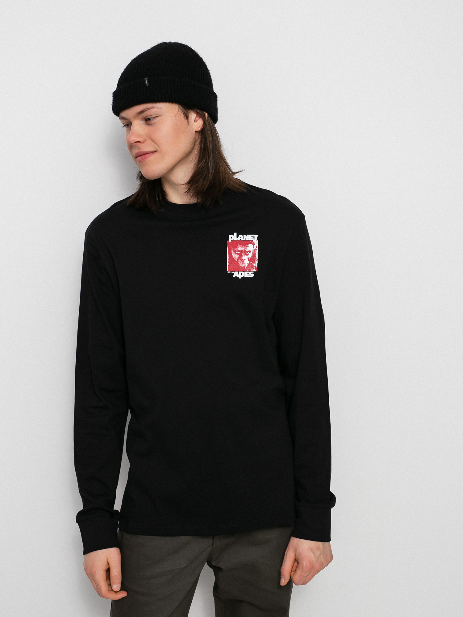 Element Pota Dominion Hosszú ujjú felső (flint black)