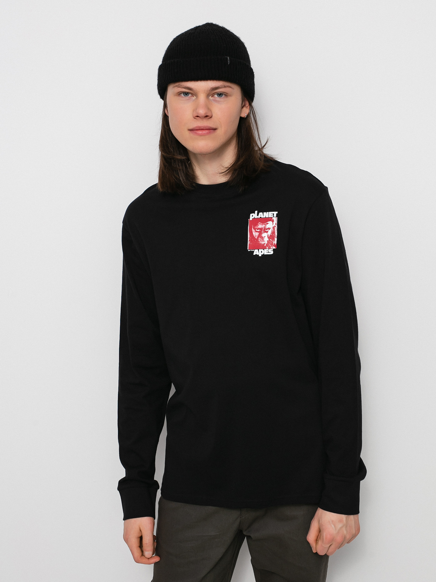 Element Pota Dominion Hosszú ujjú felső (flint black)