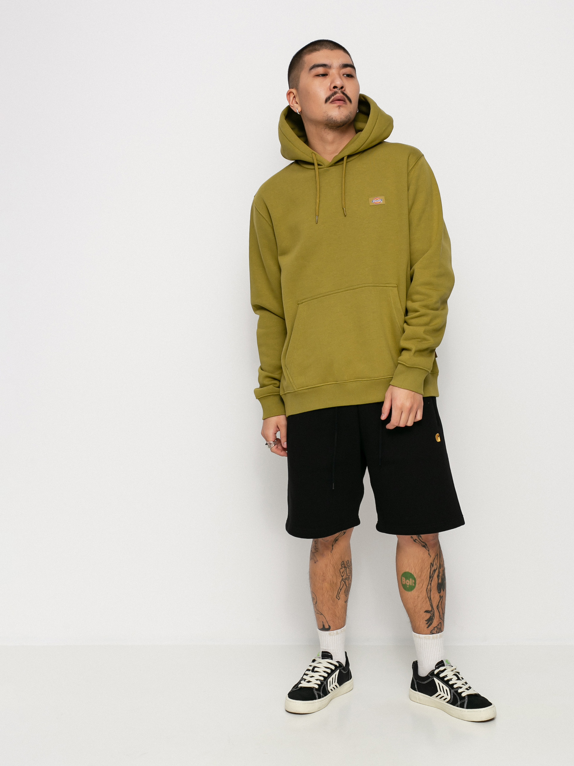 Dickies Oakport HD Kapucnis pulóver (green moss)