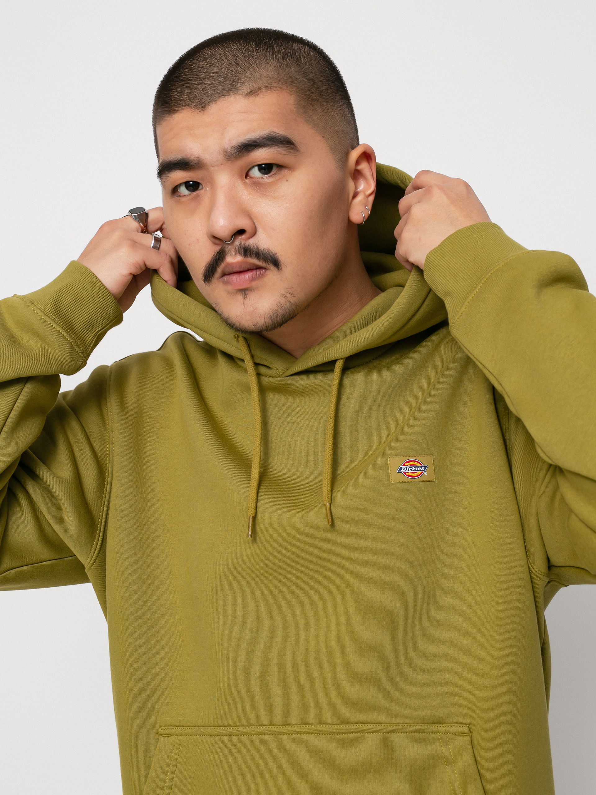 Dickies Oakport HD Kapucnis pulóver (green moss)