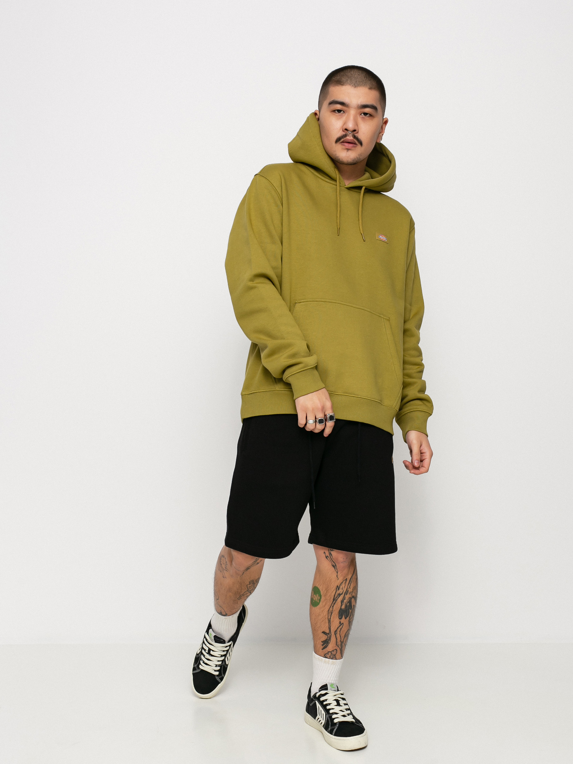 Dickies Oakport HD Kapucnis pulóver (green moss)