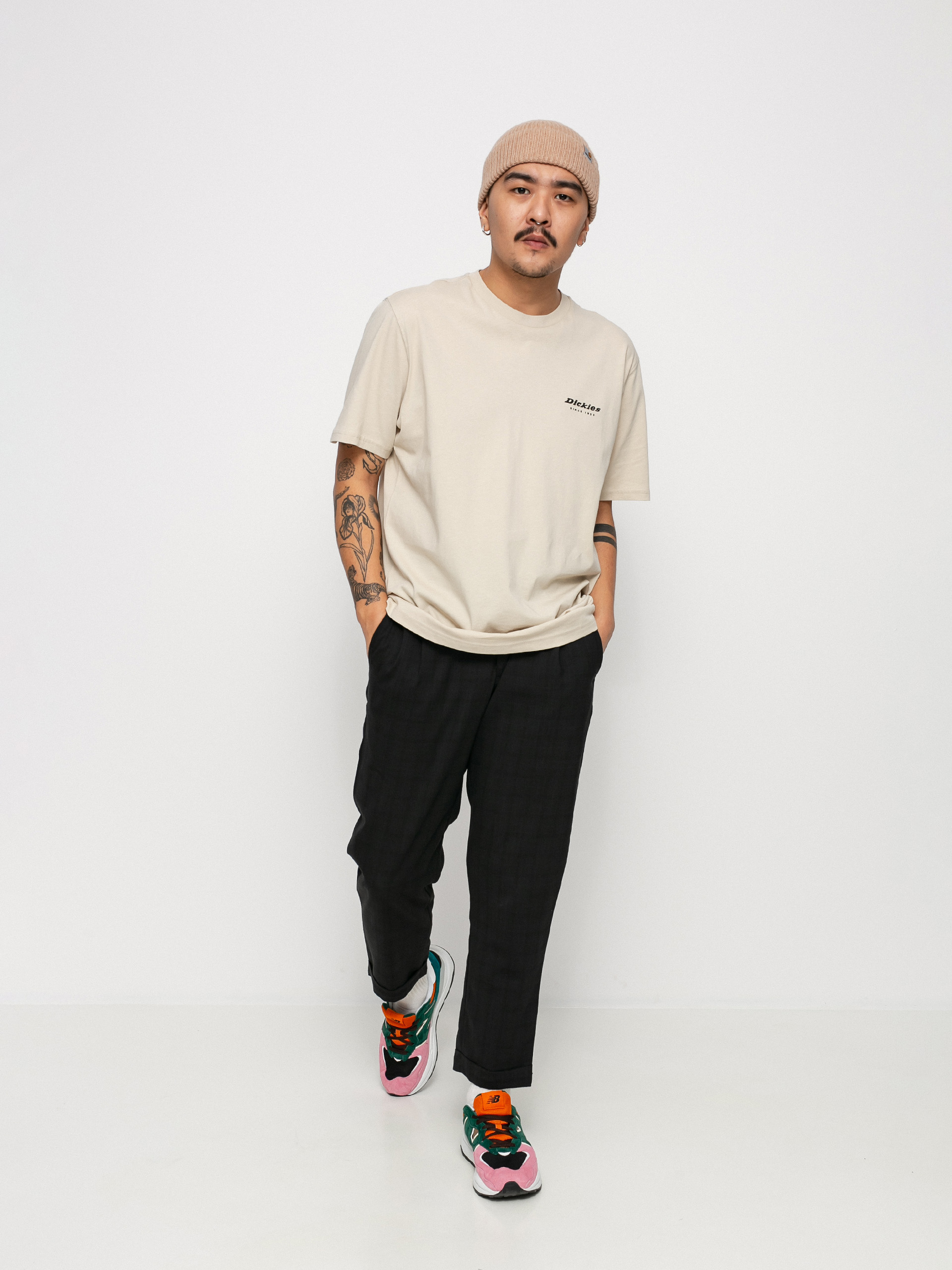 Dickies Artondale Box póló (cement)