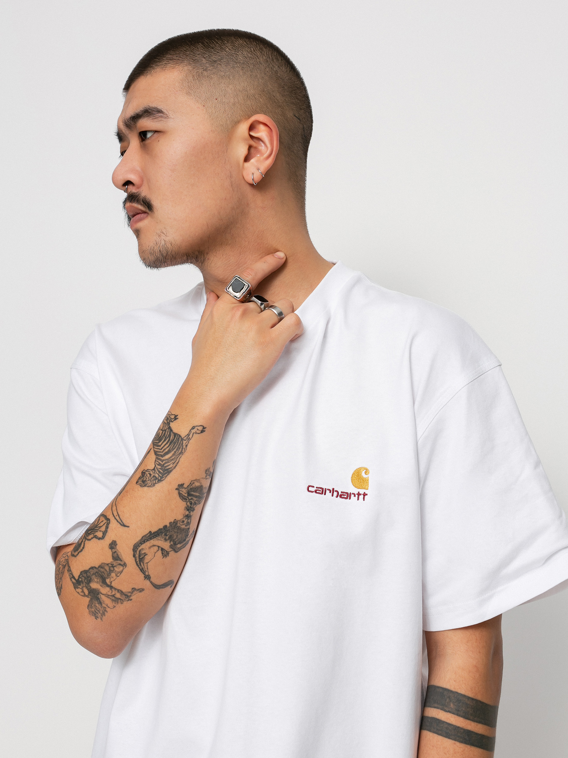Carhartt WIP American Script Póló (white)
