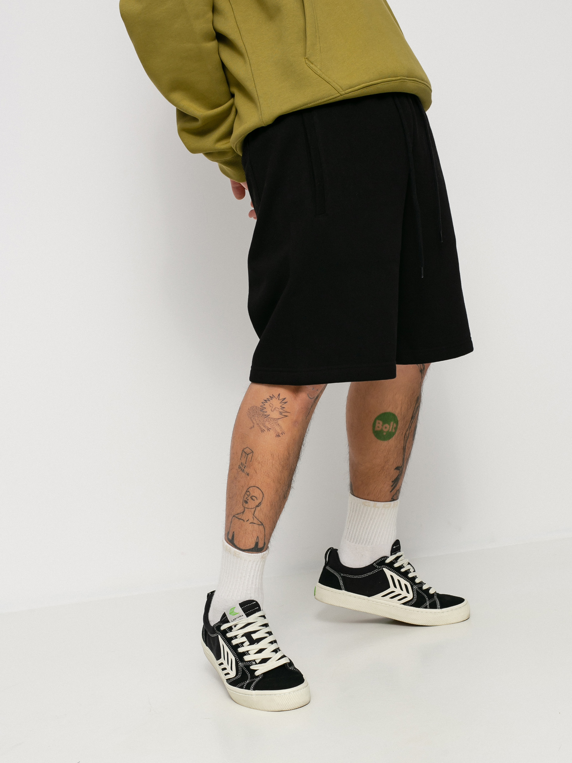 Carhartt WIP Chase Rövidnadrág (black/gold)