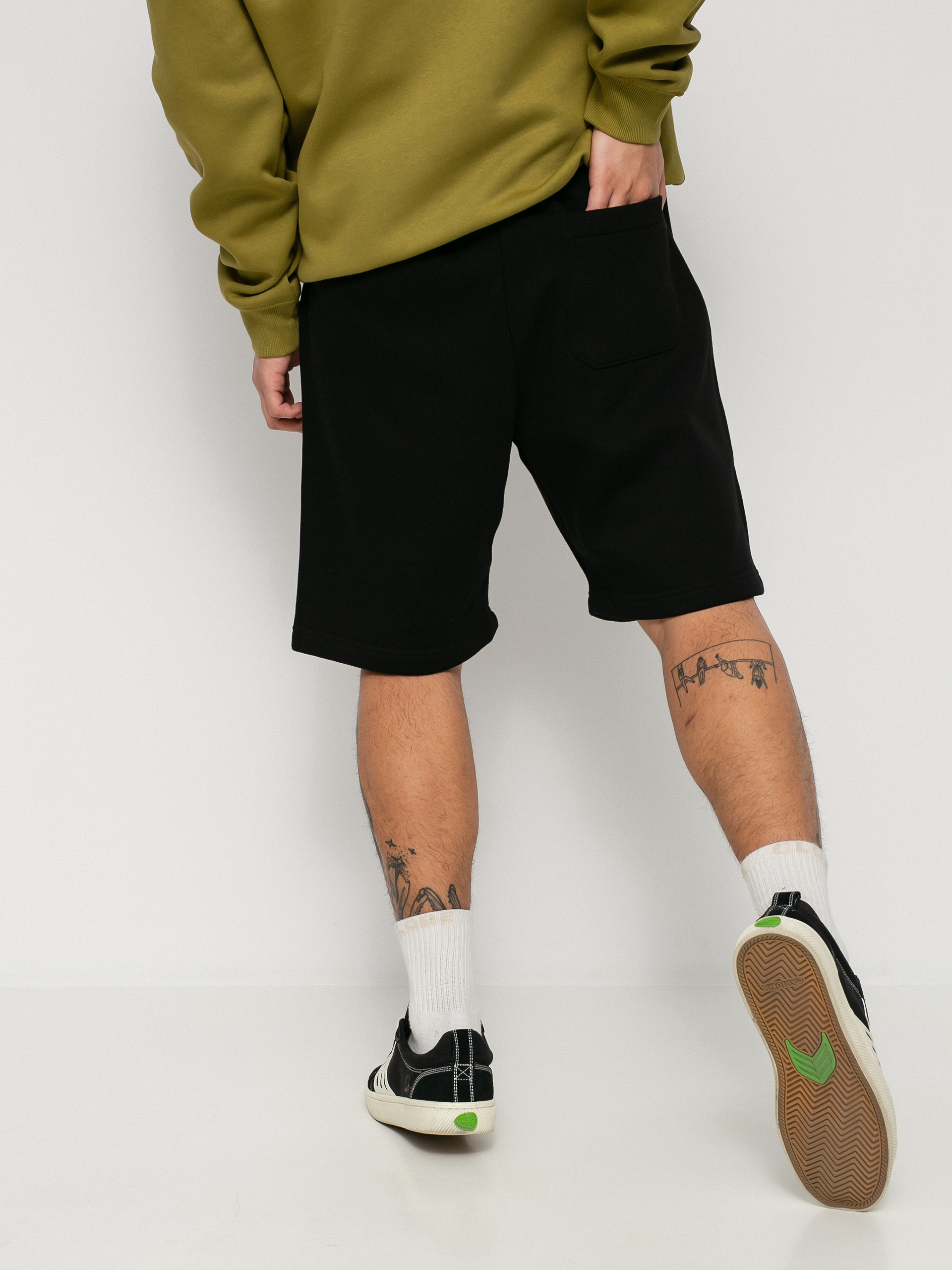 Carhartt WIP Chase Rövidnadrág (black/gold)