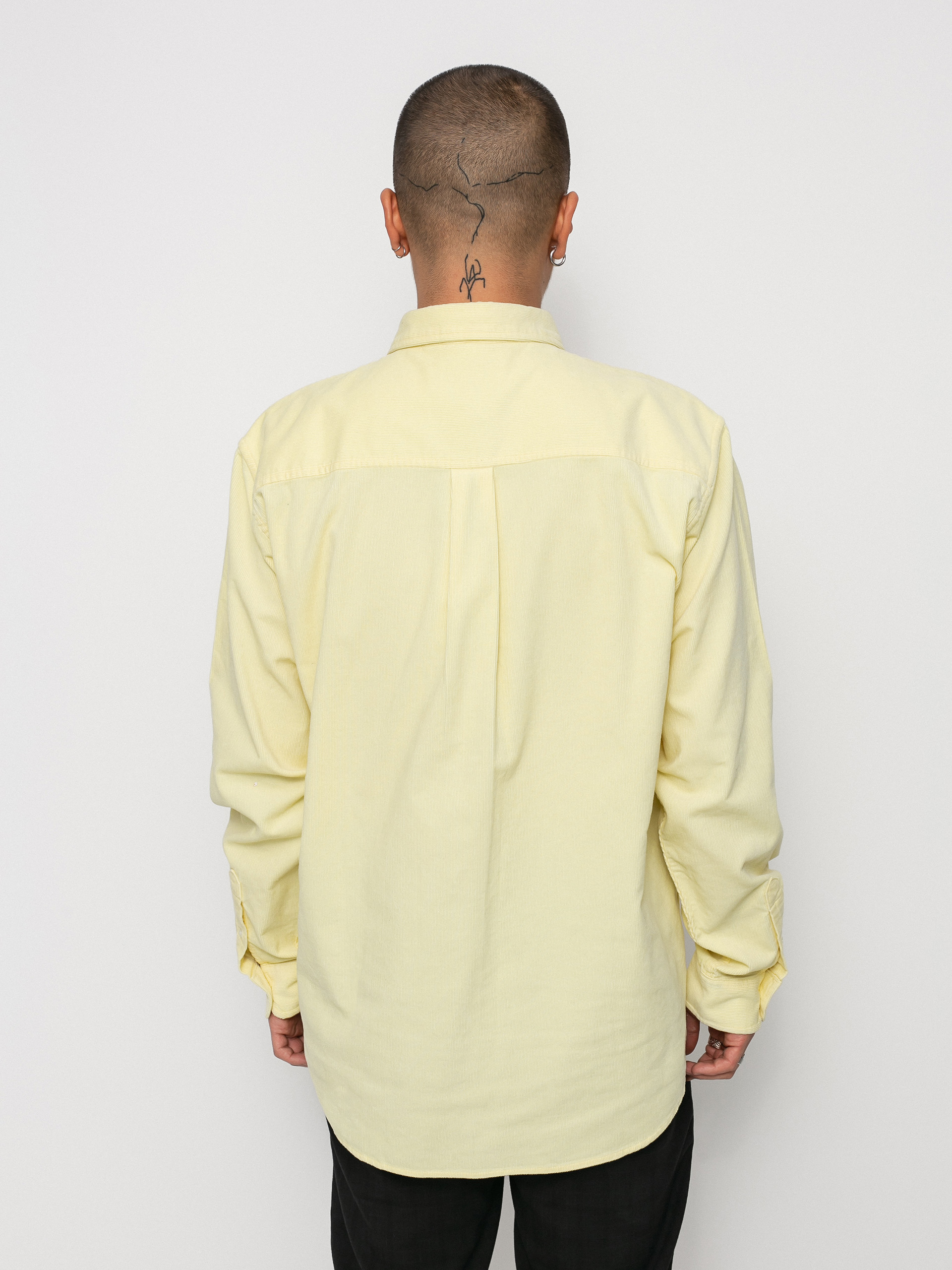 Carhartt WIP Madison Fine Cord Ing (soft yellow/white)