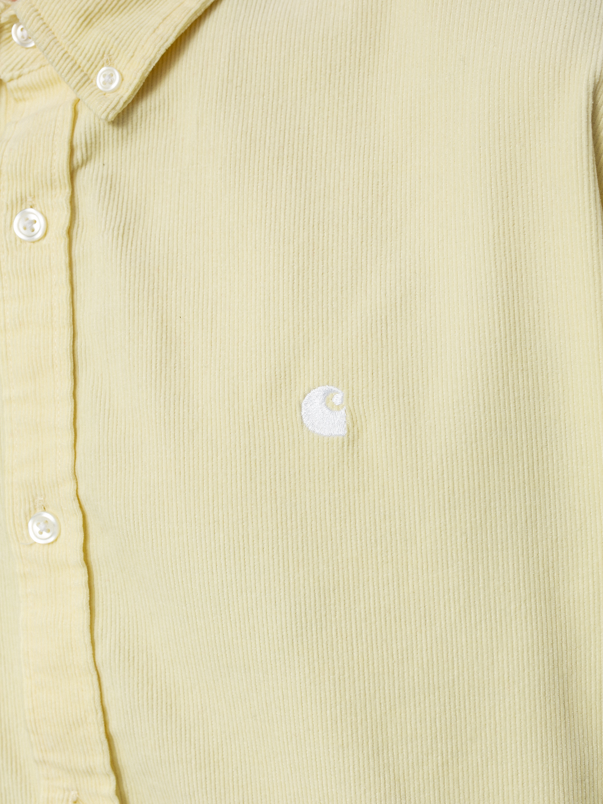 Carhartt WIP Madison Fine Cord Ing (soft yellow/white)