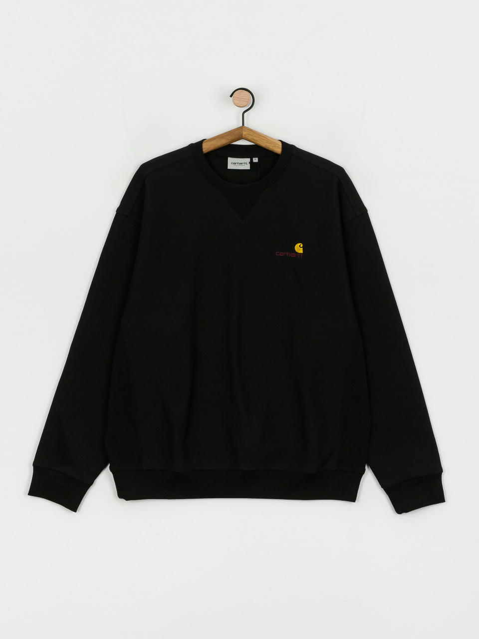 Carhartt WIP American Script Pulóver (black)