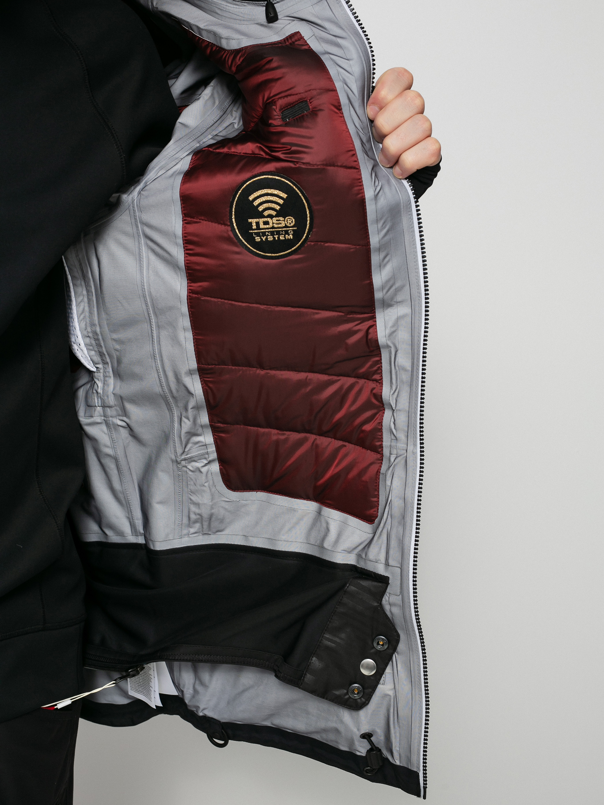 Férfi Volcom Tds Inf Gore Tex Snowboard dzseki (black)