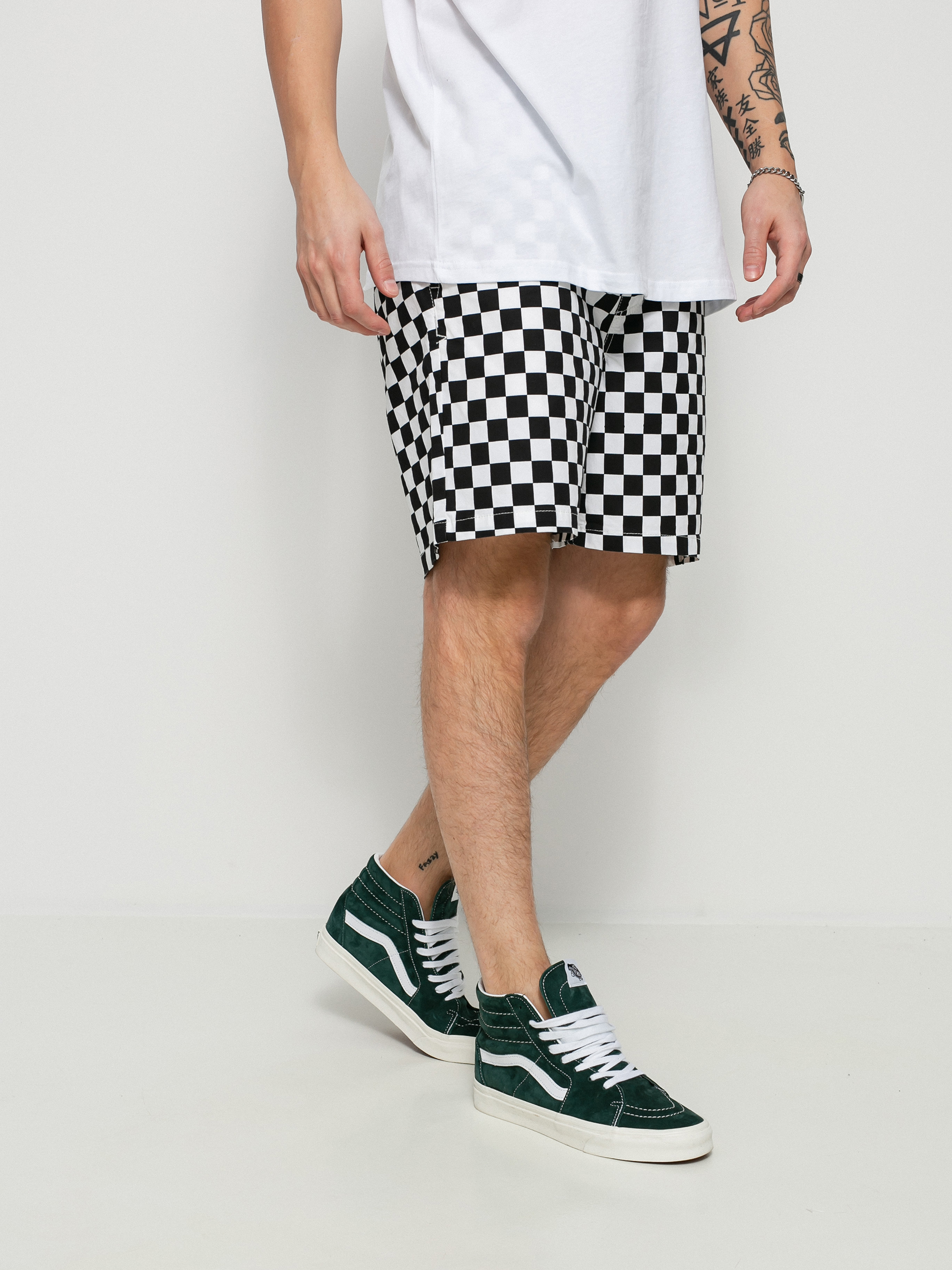 Vans Range Relaxed Elastic Rövidnadrág (checkerboard)