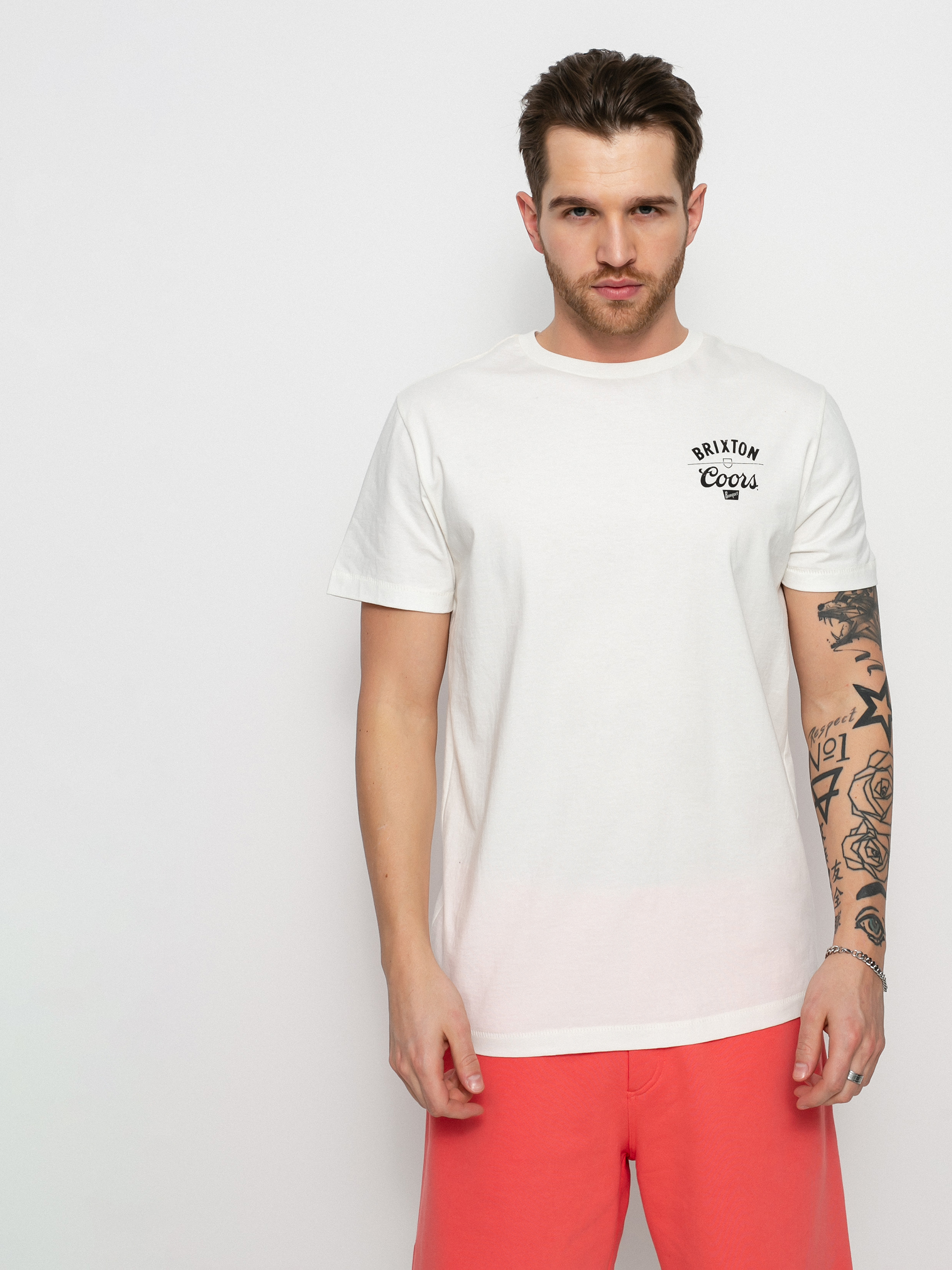 Brixton Coors Labor Tlrt póló (off white)