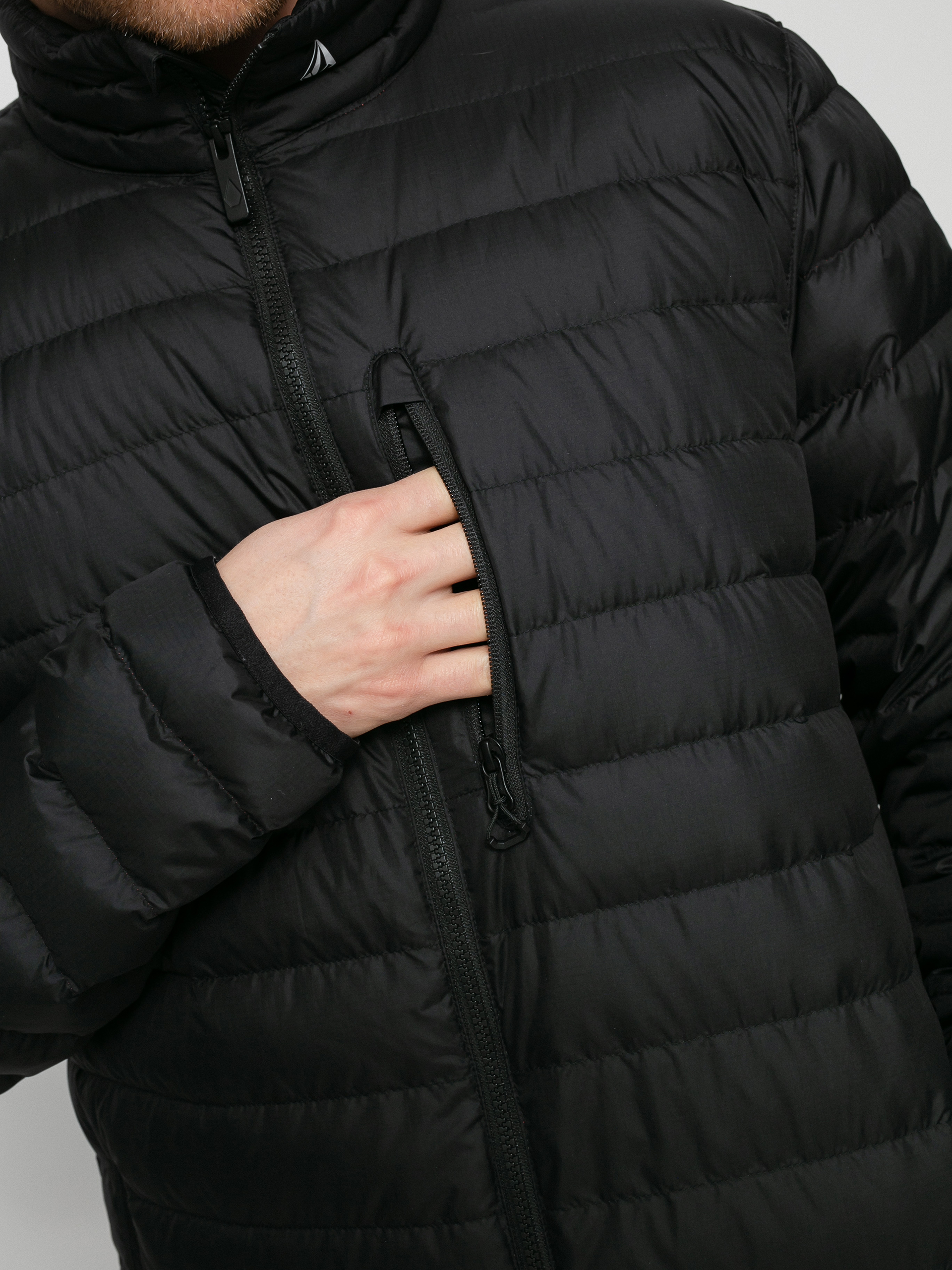 Volcom Kurtka snowboardowa Puff Puff Give Sportowe (black)