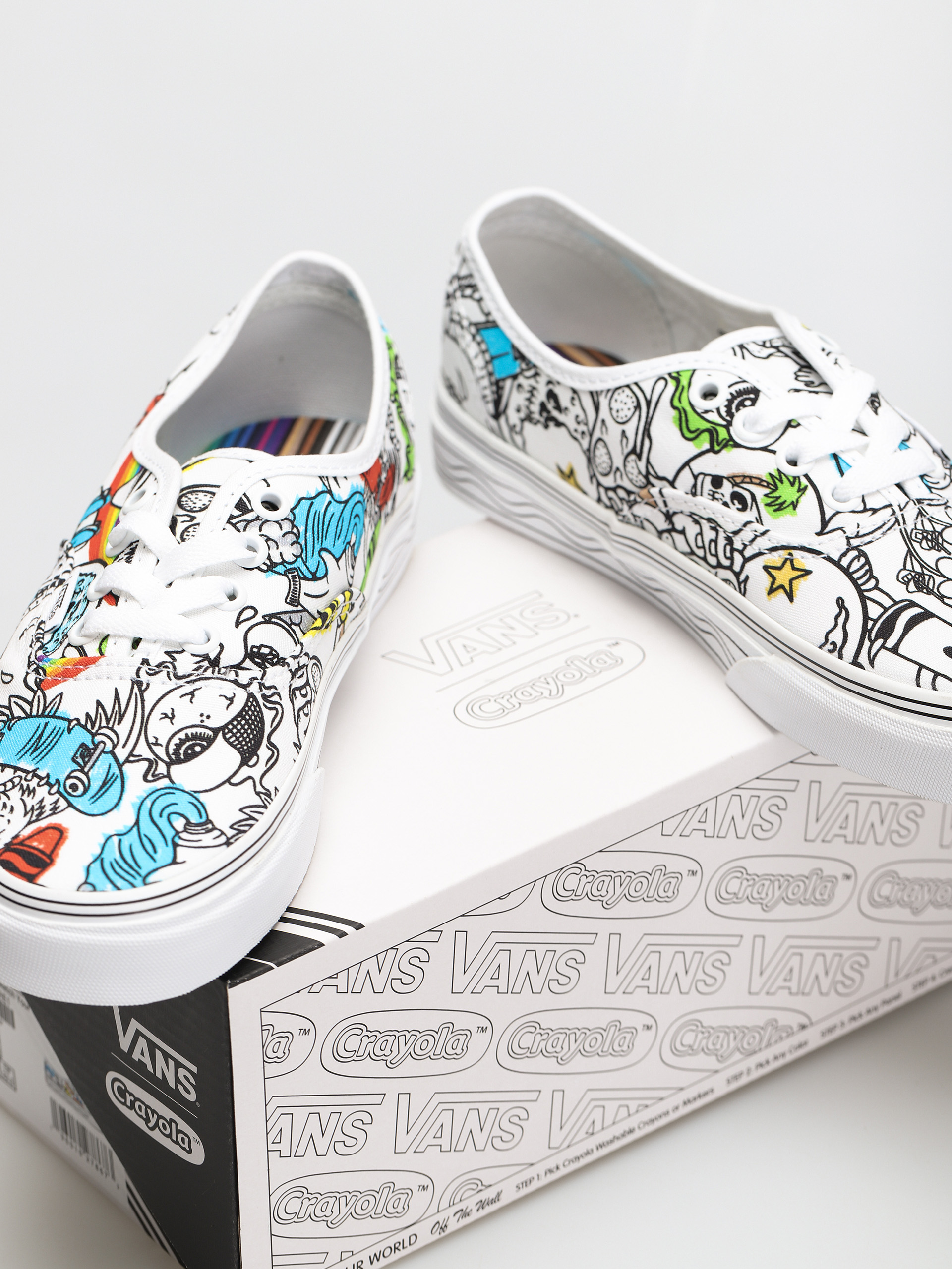 Vans X Crayola Authentic Cipők (crayola/diy/sketch your way)