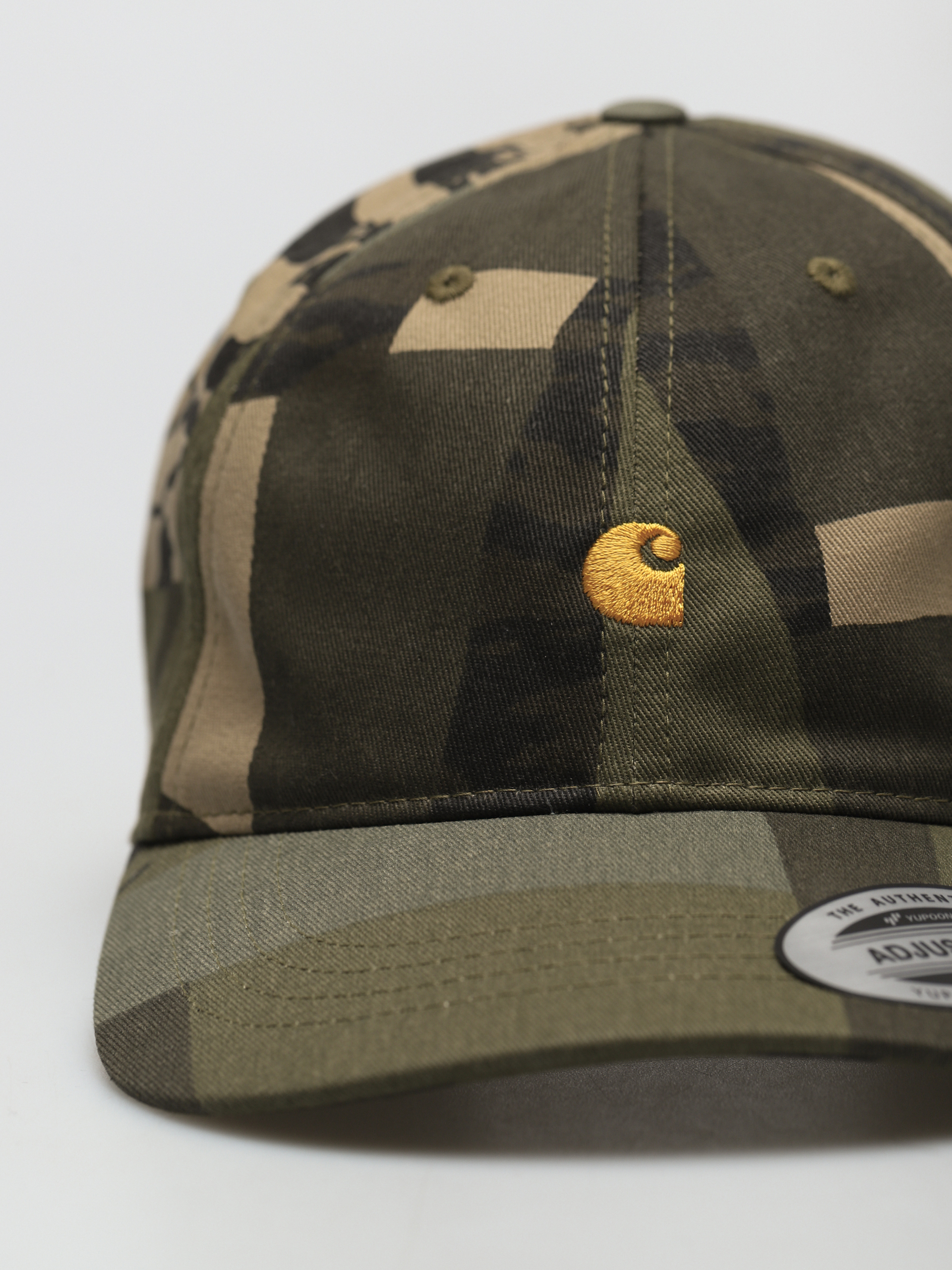 Carhartt WIP Madison Logo Baseball sapka (camo mend/popsicle)
