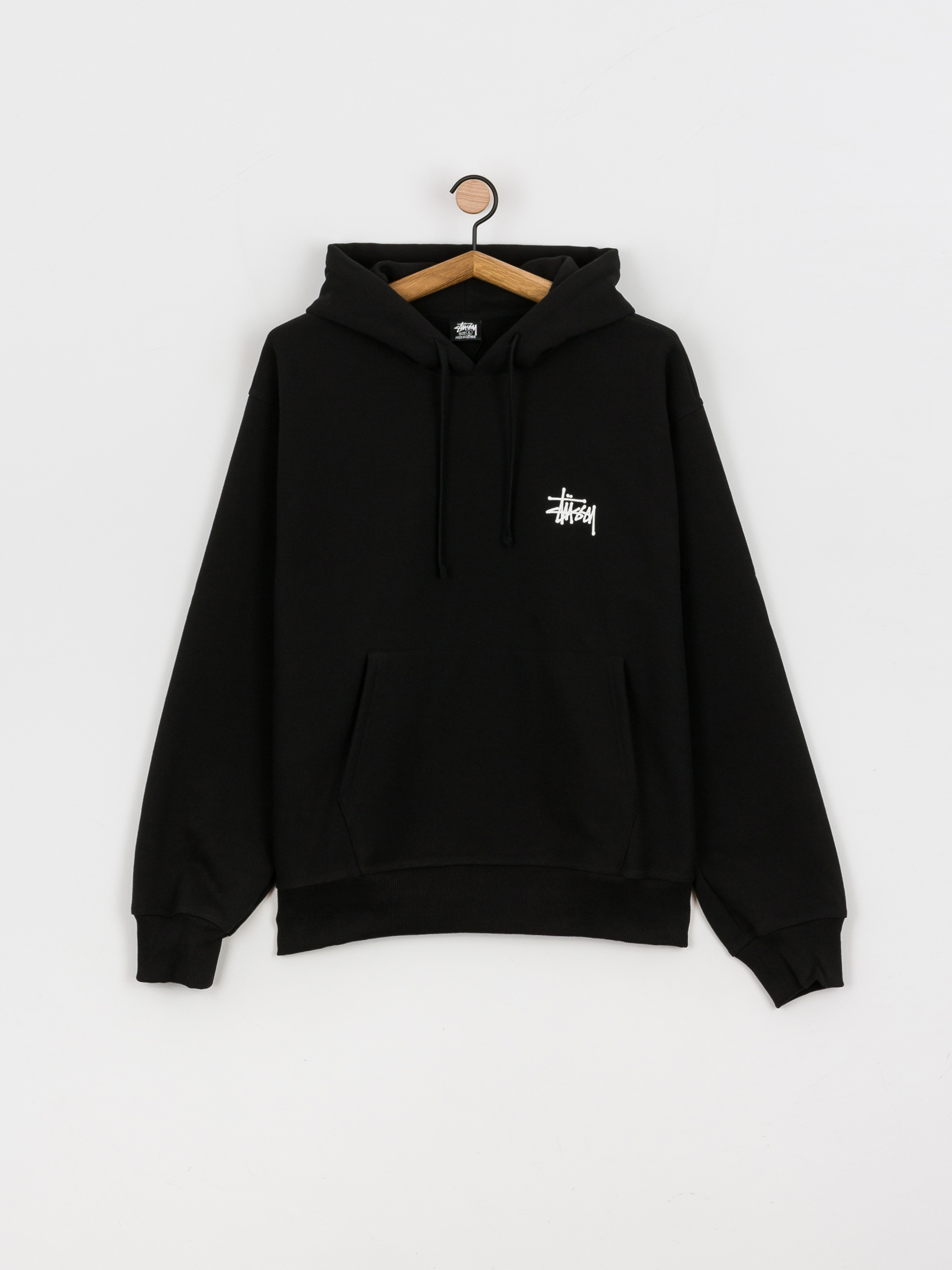 Stussy Basic HD Kapucnis pulóver (black)