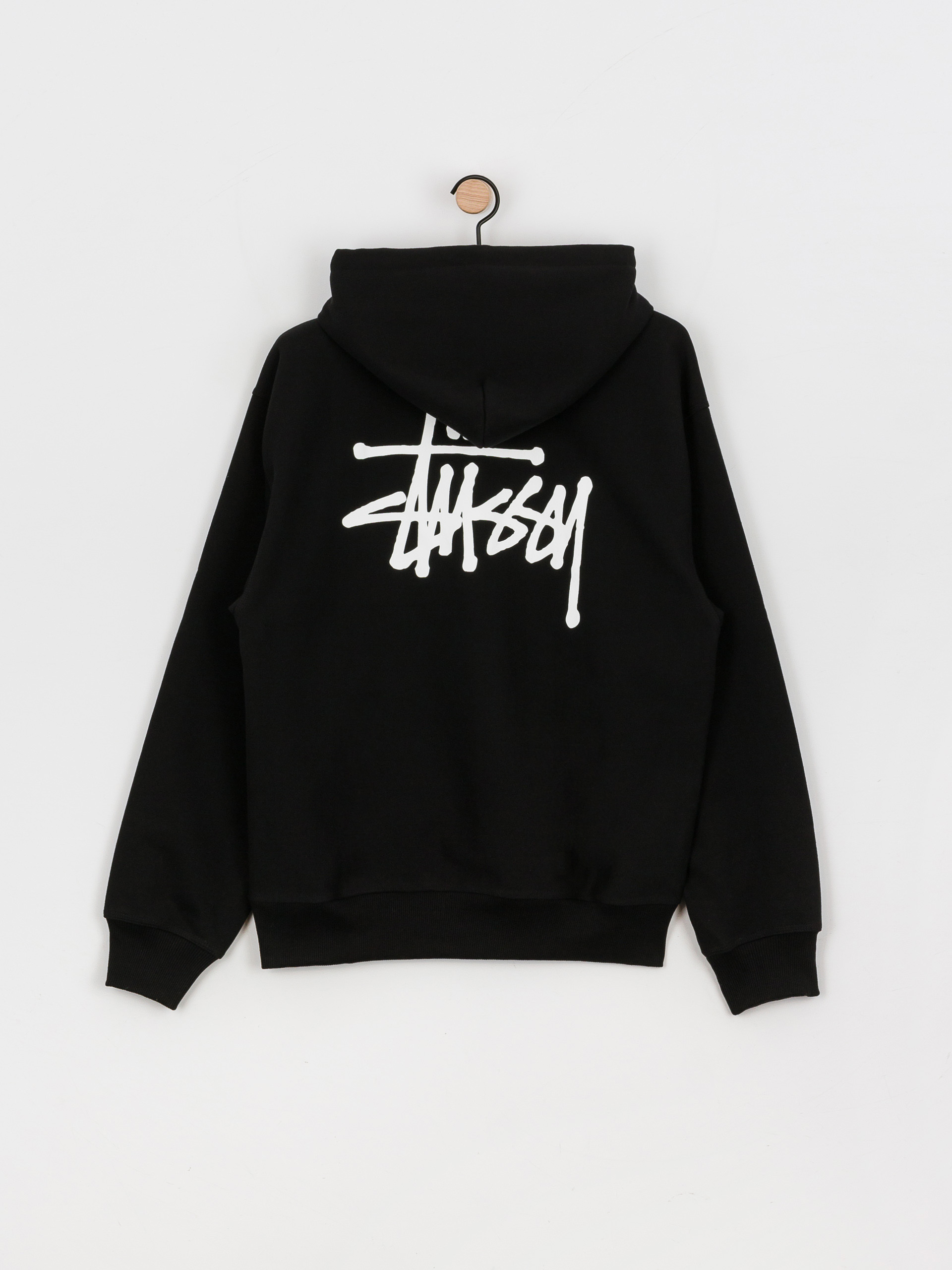Stussy Basic HD Kapucnis pulóver (black)
