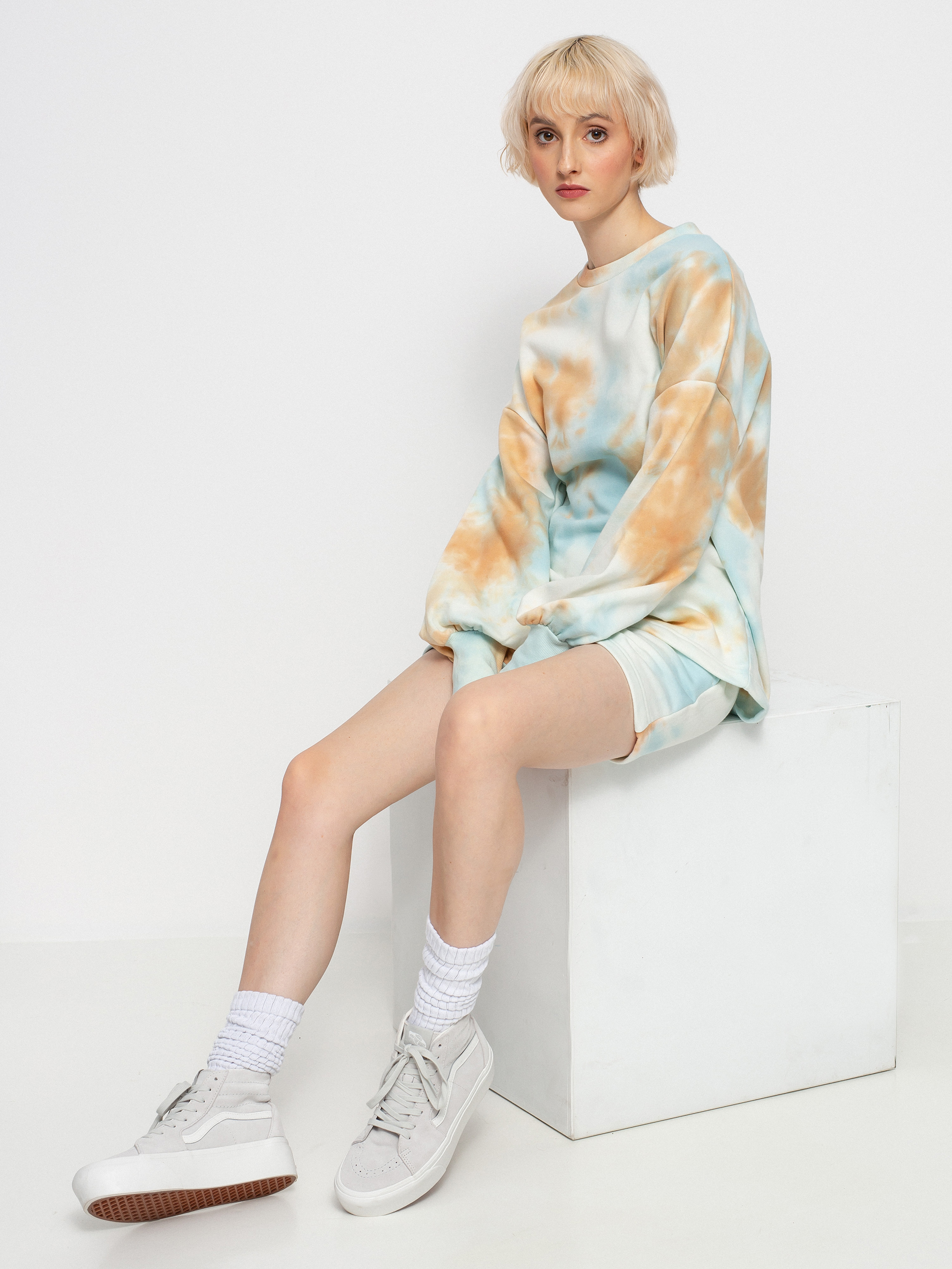 Roxy Kindred Souls Pulóver Wmn (snow white on mars)