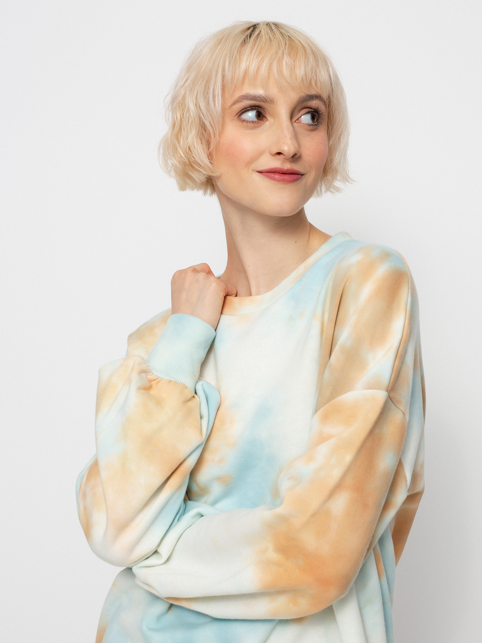 Roxy Kindred Souls Pulóver Wmn (snow white on mars)