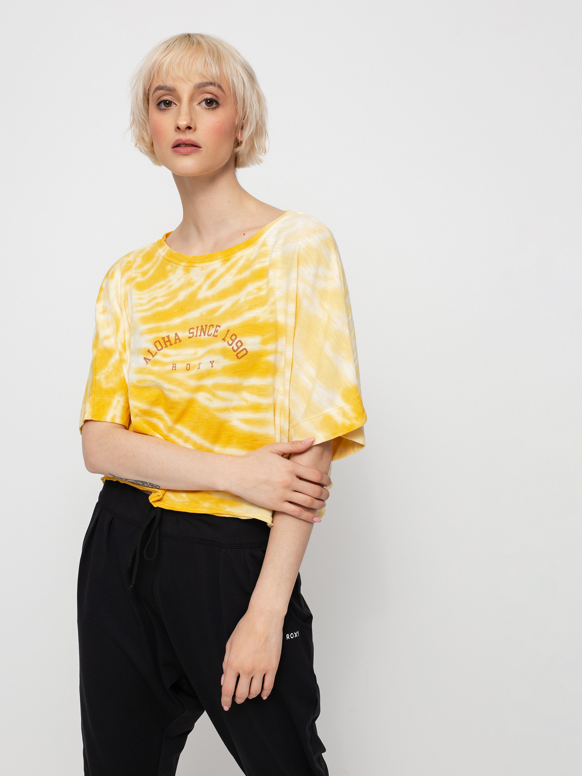 Roxy Aloha Day Dstf póló Wmn (ochre)