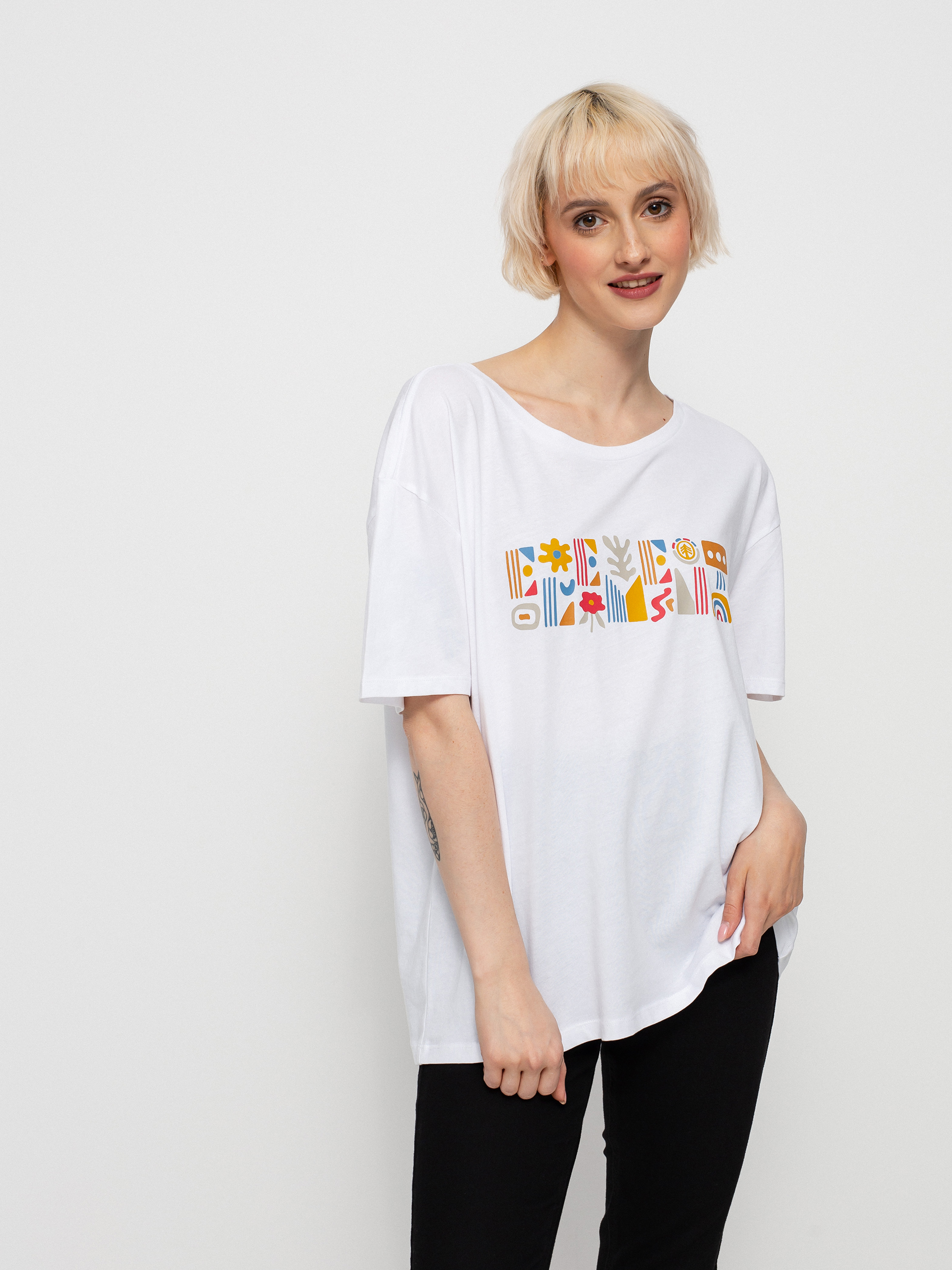 Element Bello póló Wmn (optic white)