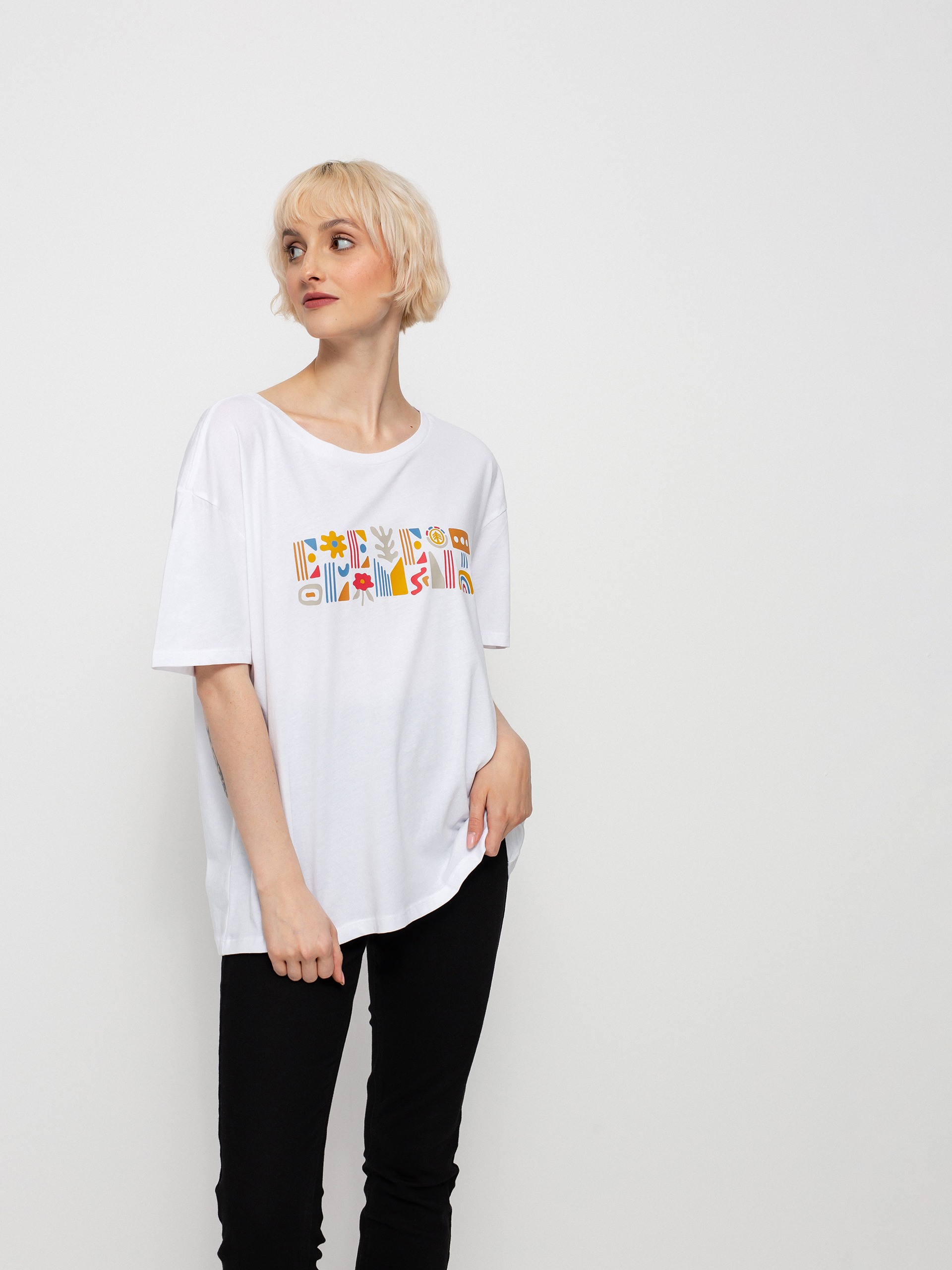 Element Bello póló Wmn (optic white)