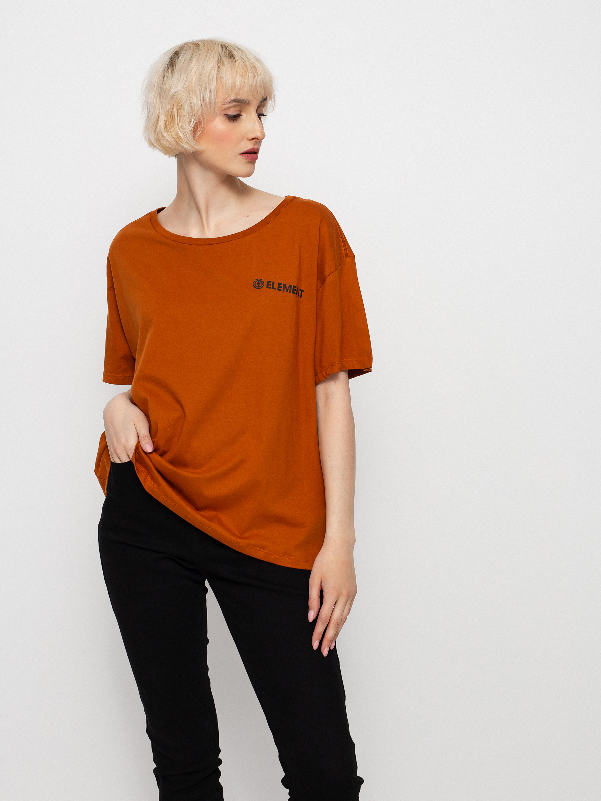 Element Blazin Chest póló Wmn (glazed ginger)