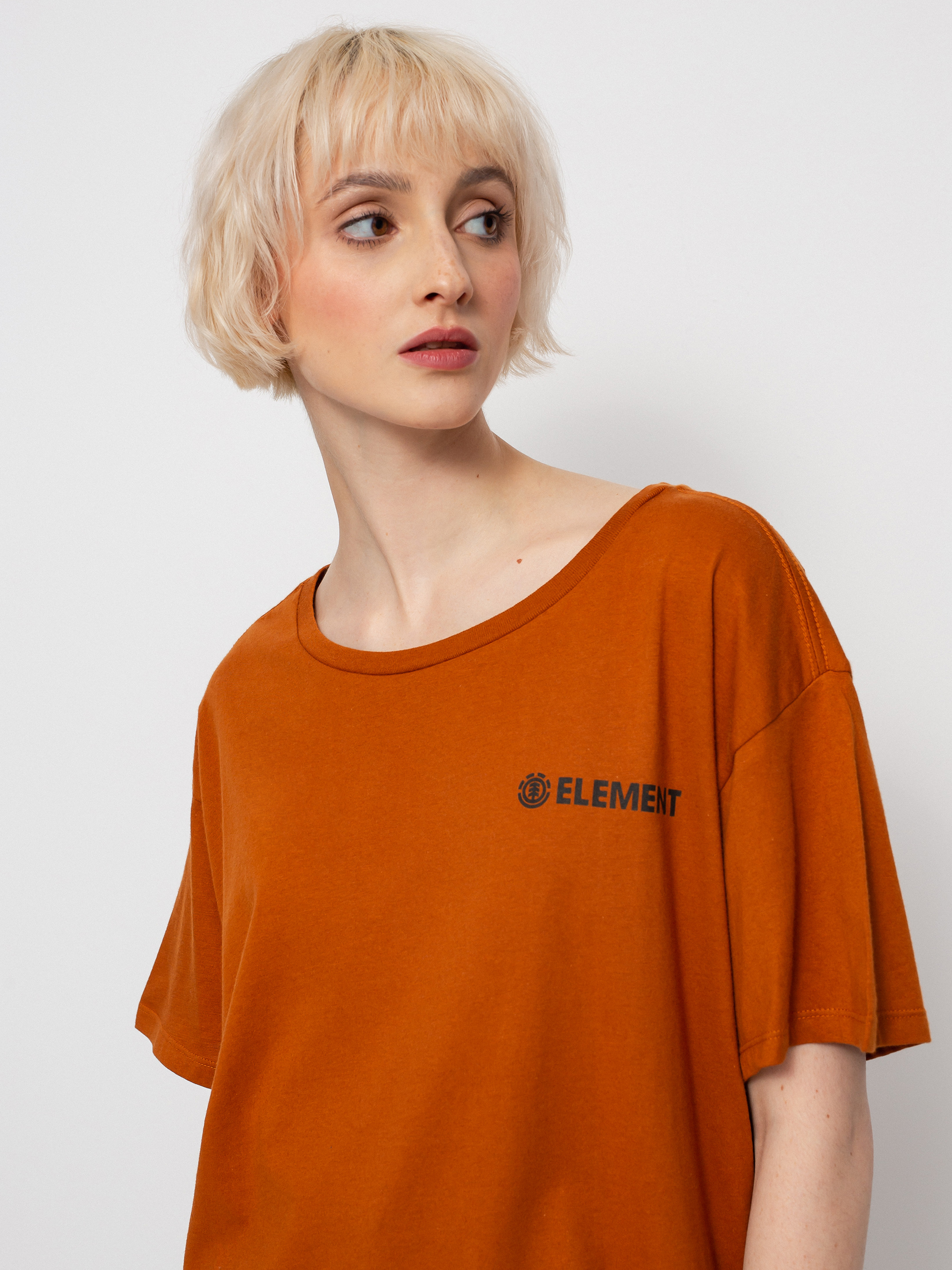 Element Blazin Chest póló Wmn (glazed ginger)