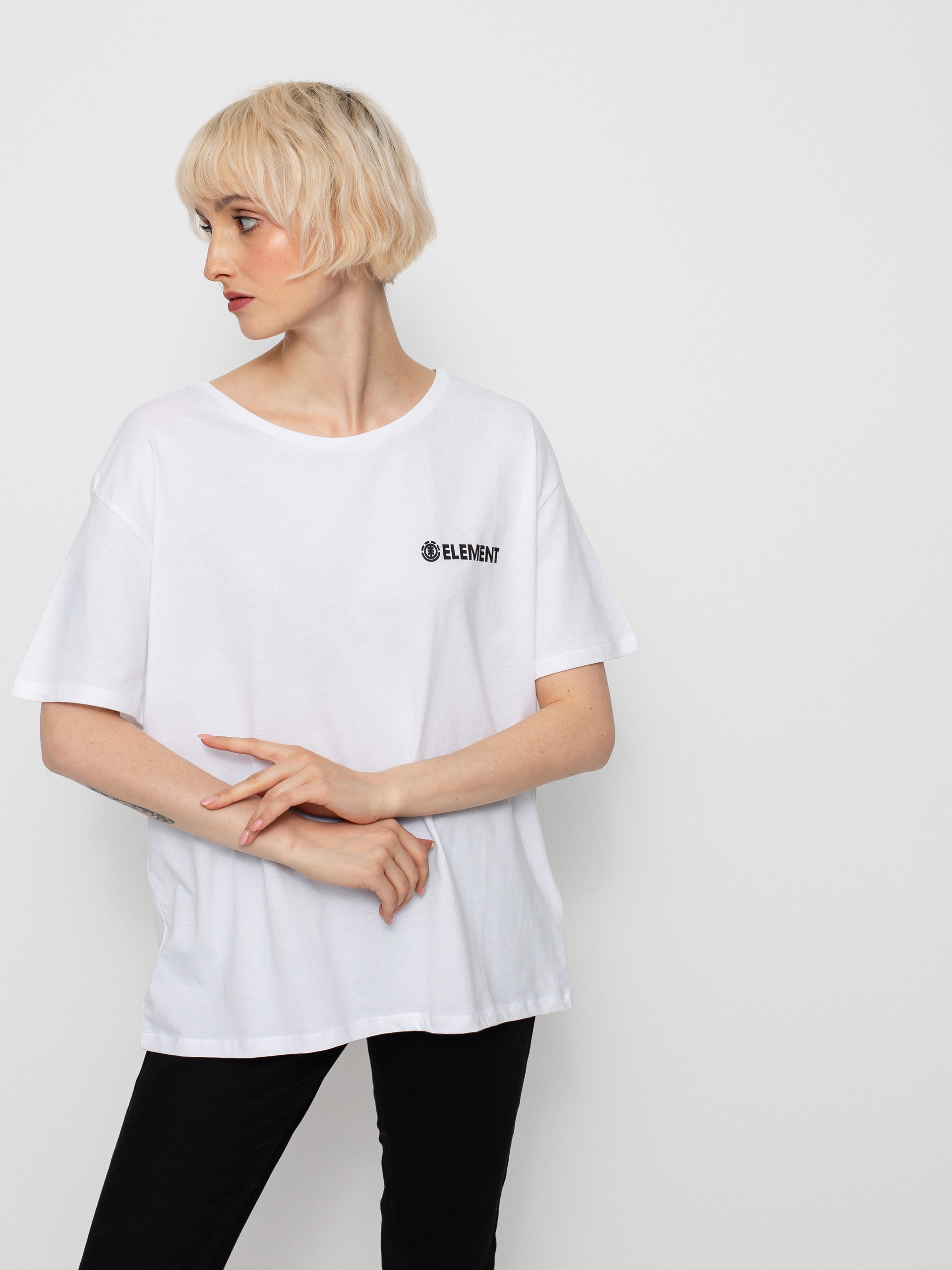 Element Blazin Chest póló Wmn (optic white)