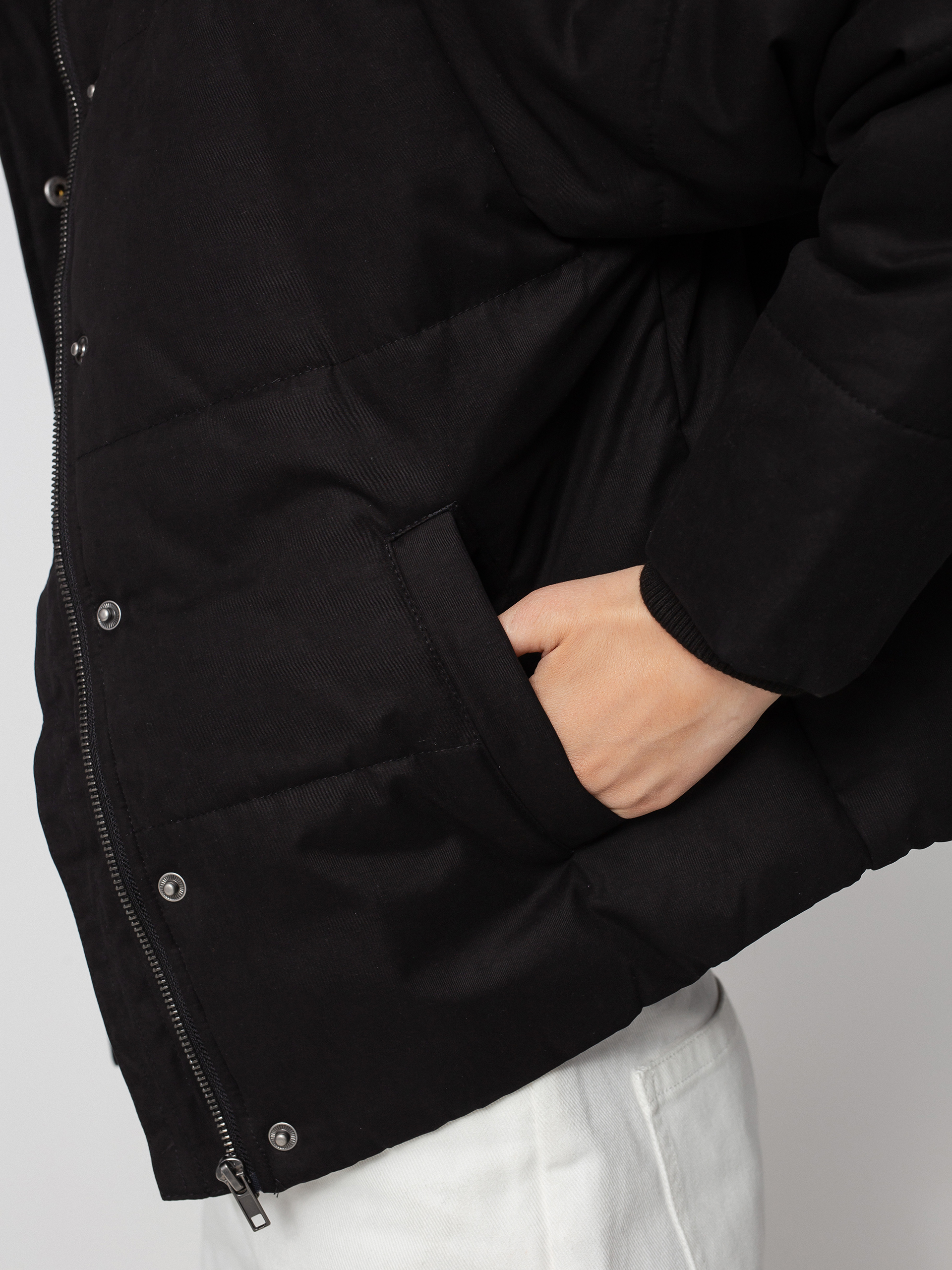 RVCA Eezeh Puffer Dzseki Wmn (true black)