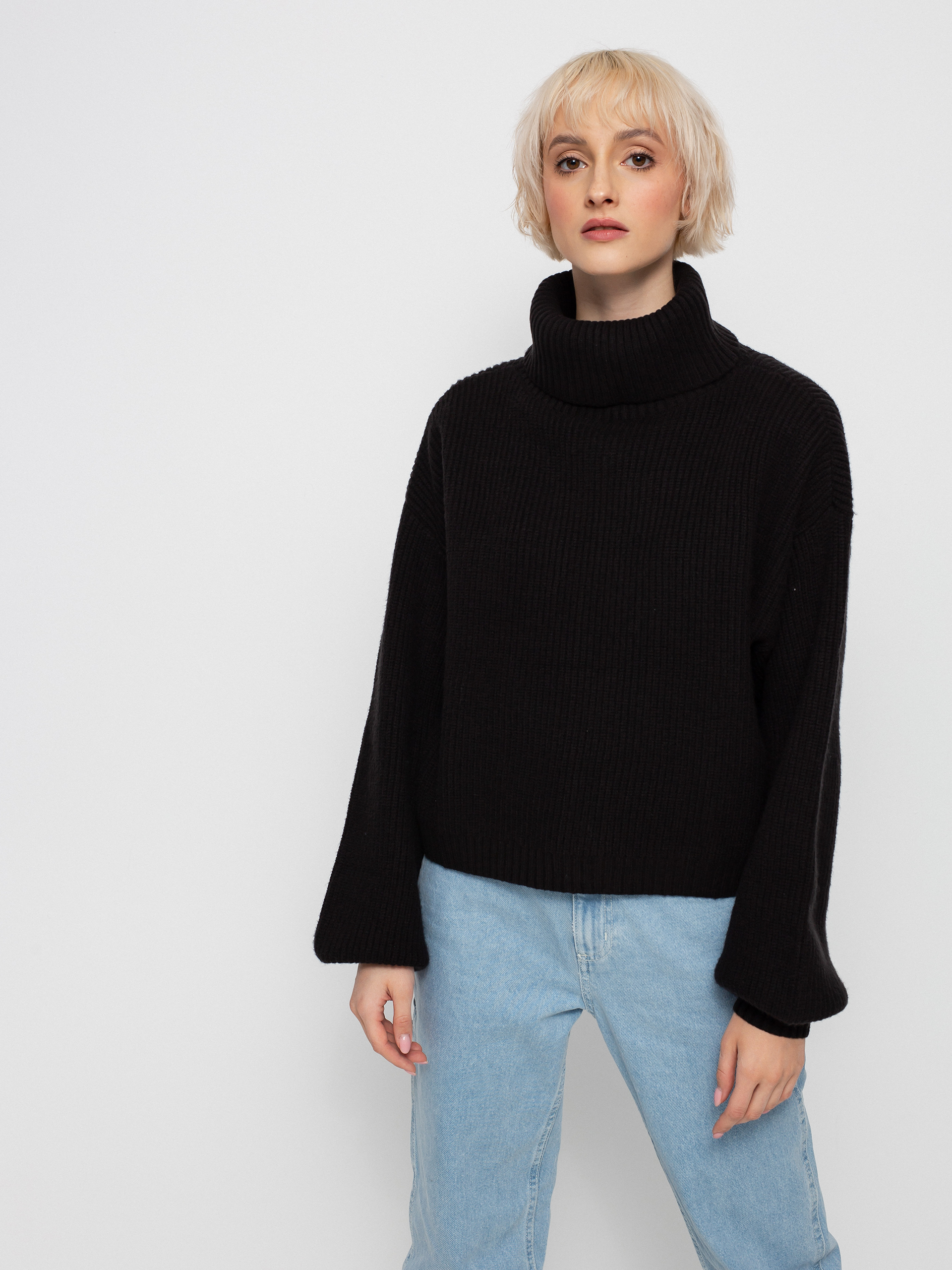 RVCA Citizen Sweater Pulóver Wmn (true black)