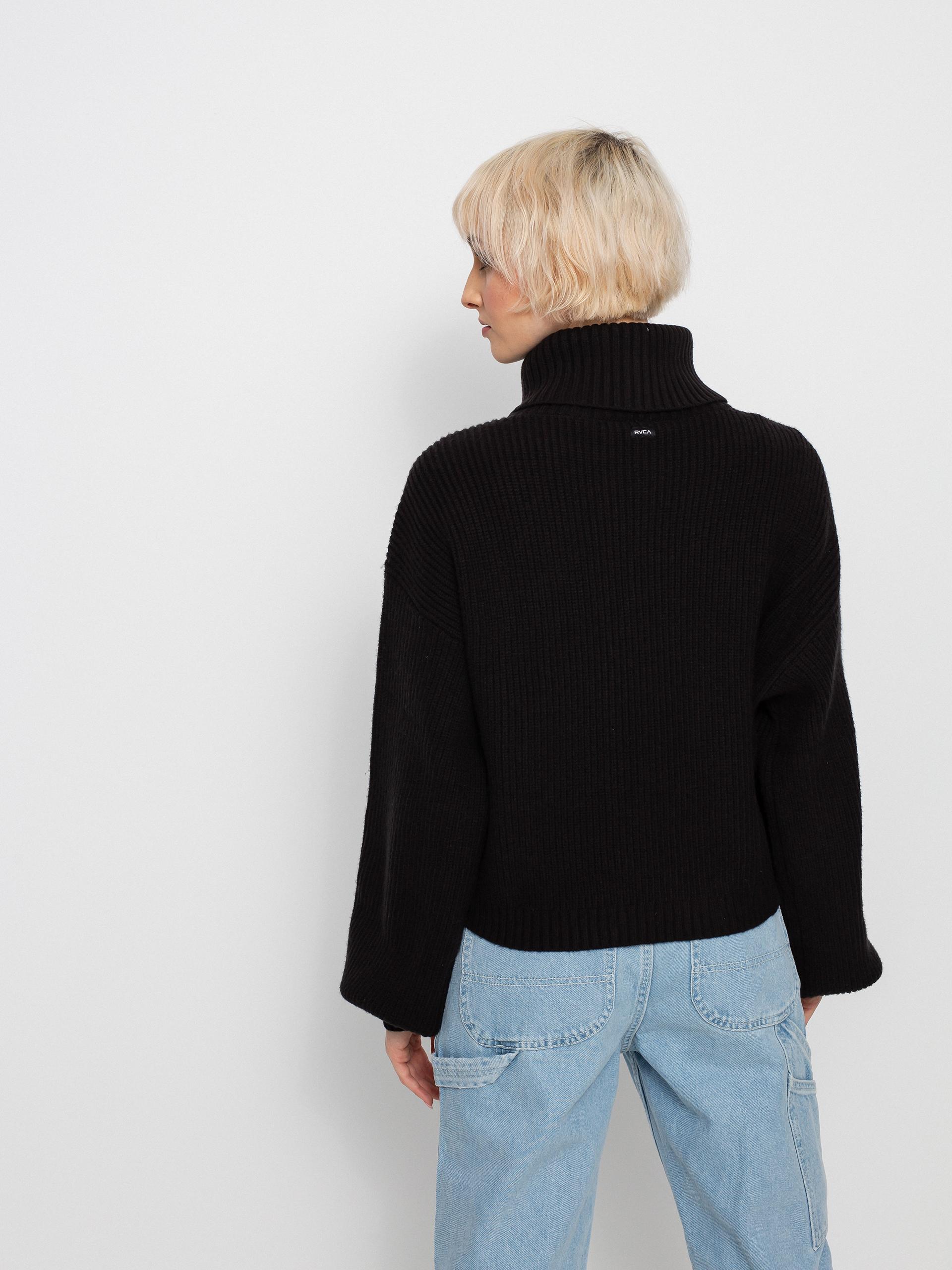 RVCA Citizen Sweater Pulóver Wmn (true black)