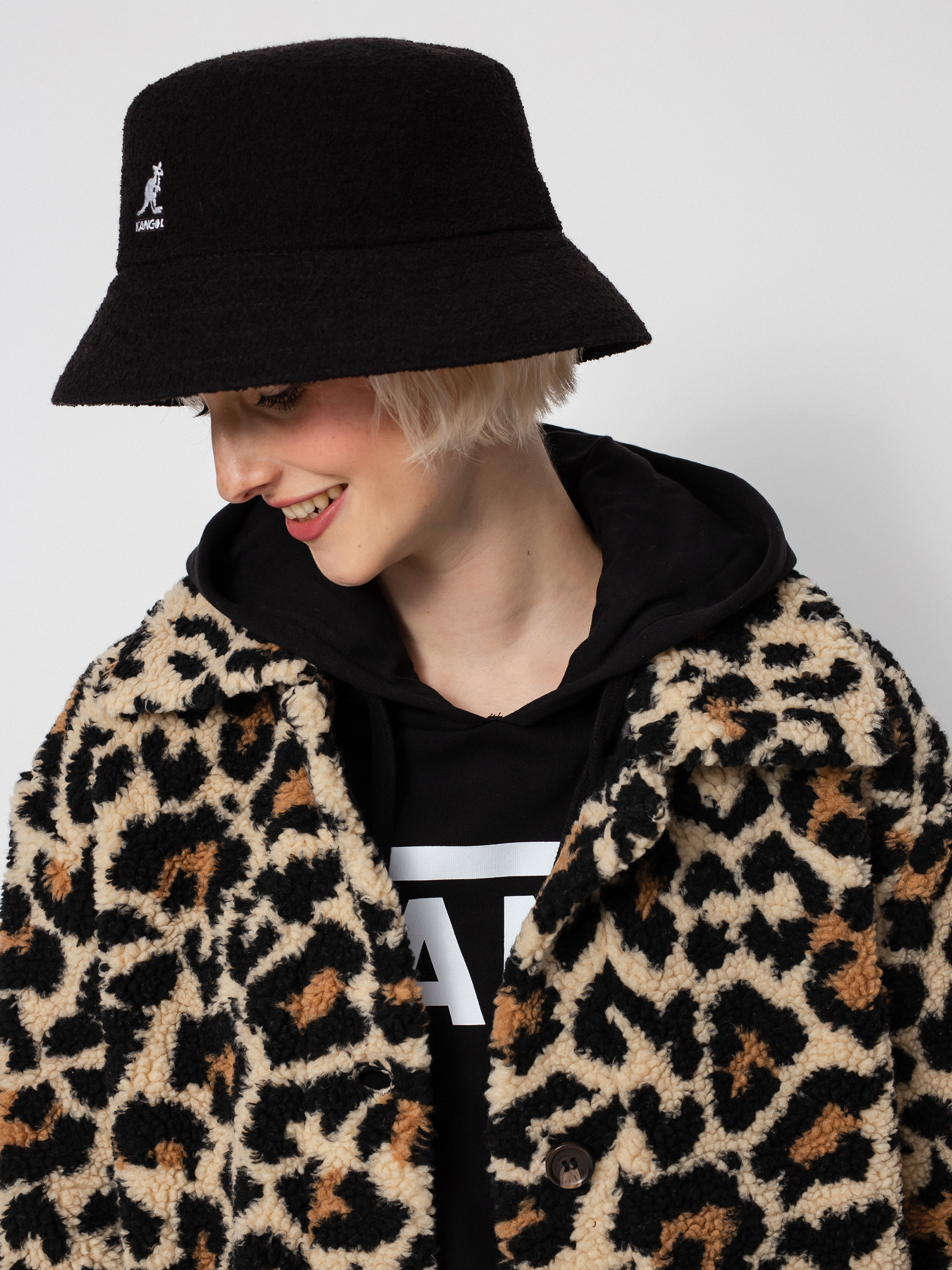 Brixton Bern Coat Dzseki Wmn (leopard)