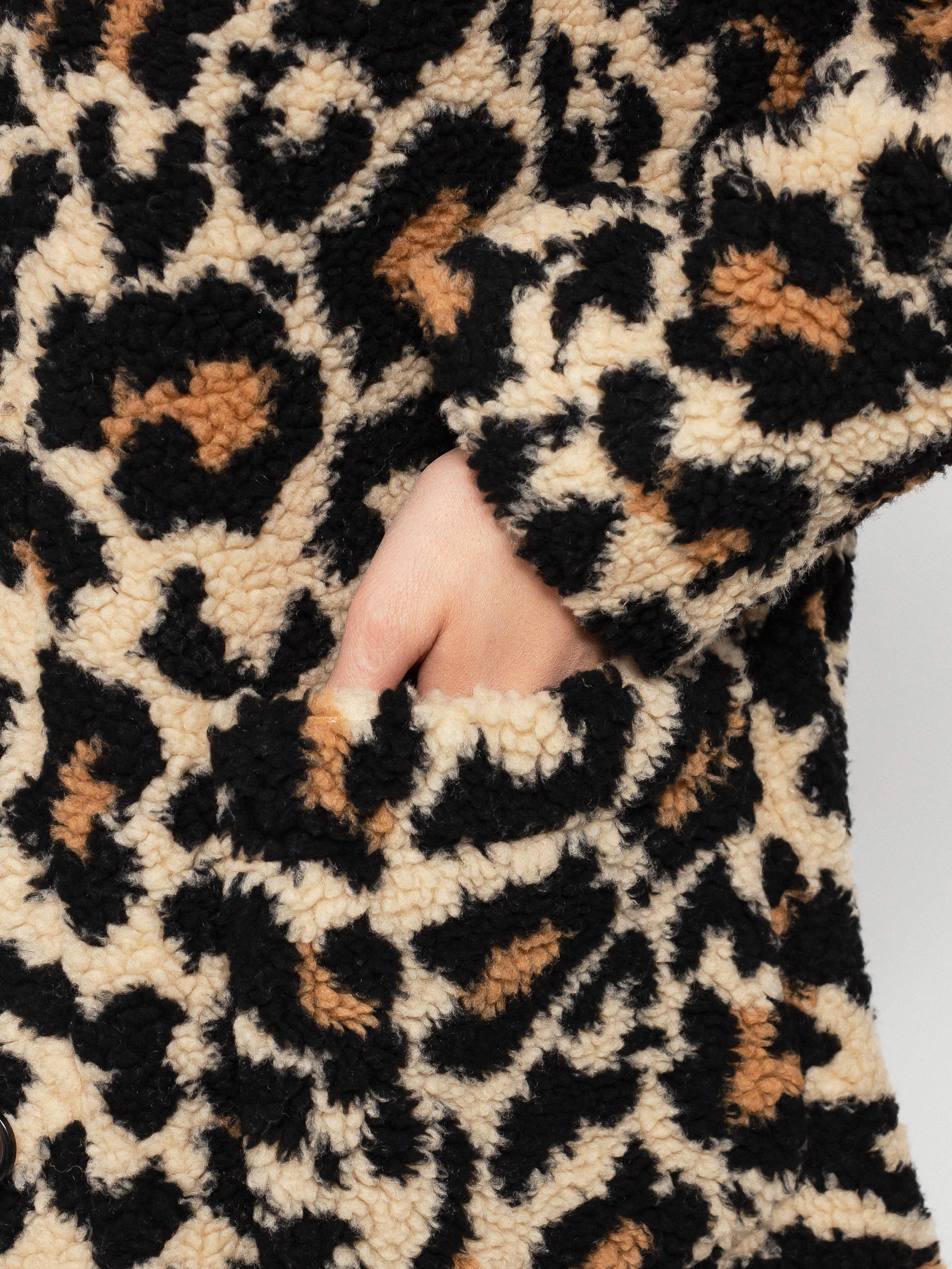 Brixton Bern Coat Dzseki Wmn (leopard)